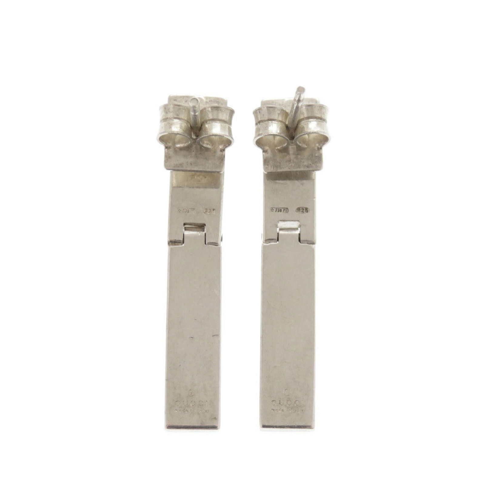 Stud Earrings Silver Gucci 925 - 2