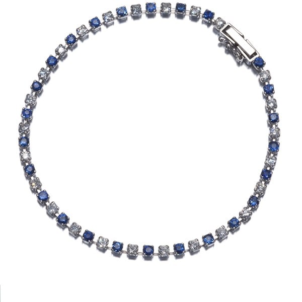 Diamond 1.00Ct Sapphire 1.36Ct 850 Platinum Bracelet: Diamond 1.00Ct Sapphire 1.36Ct 850 Platinum Bracelet Platinum 850, this elegant bracelet boasts a stunning combination of natural sapphire and diamond accents. The 1.36ct sapphire takes center stage,