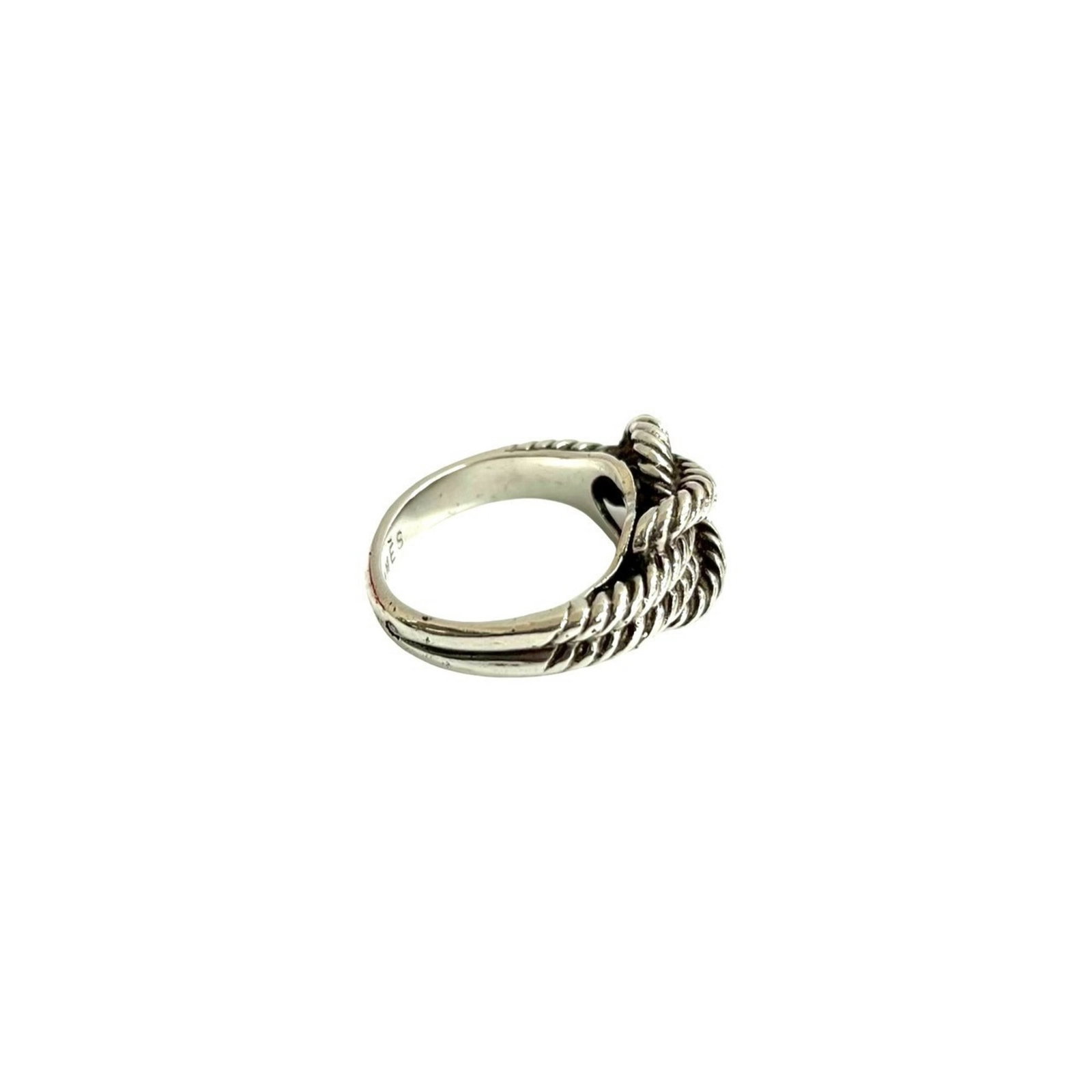 Silver Ring Band Hermes 925 - 5