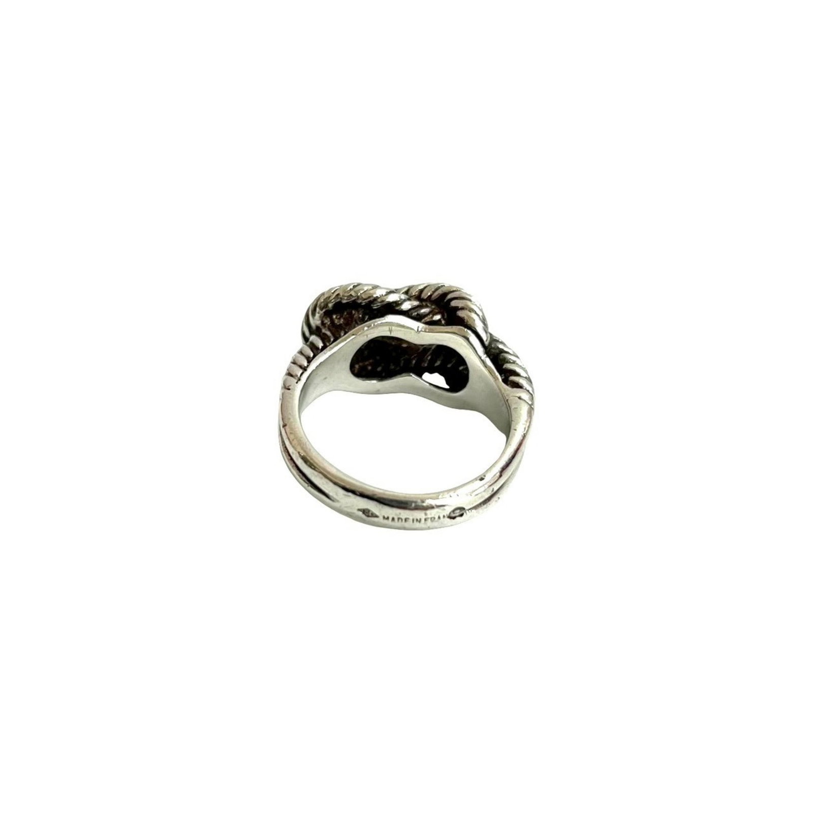 Silver Ring Band Hermes 925 - 7