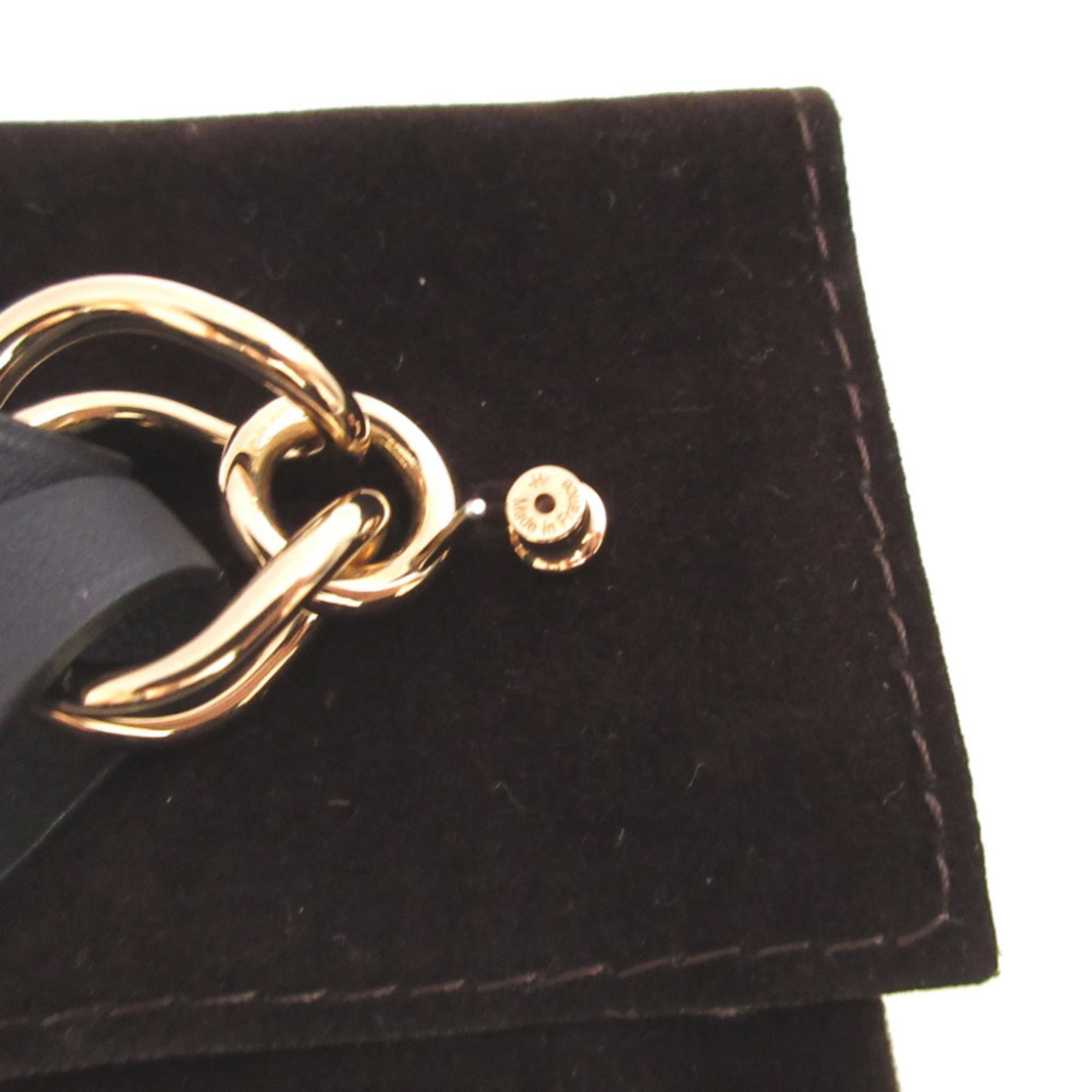 Hermes Leather Drop Earrings - 4