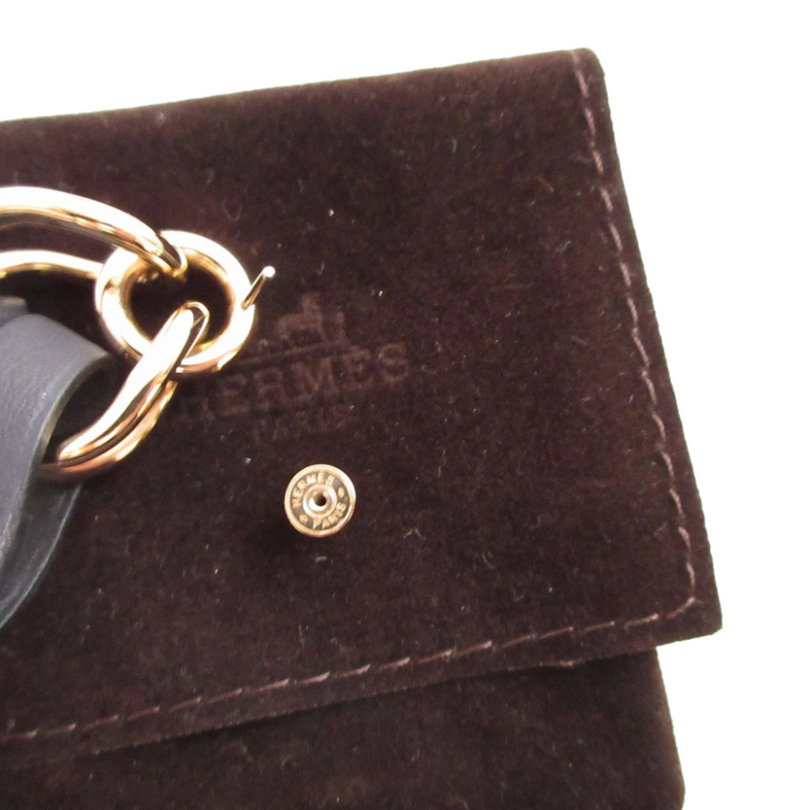 Hermes Leather Drop Earrings - 5
