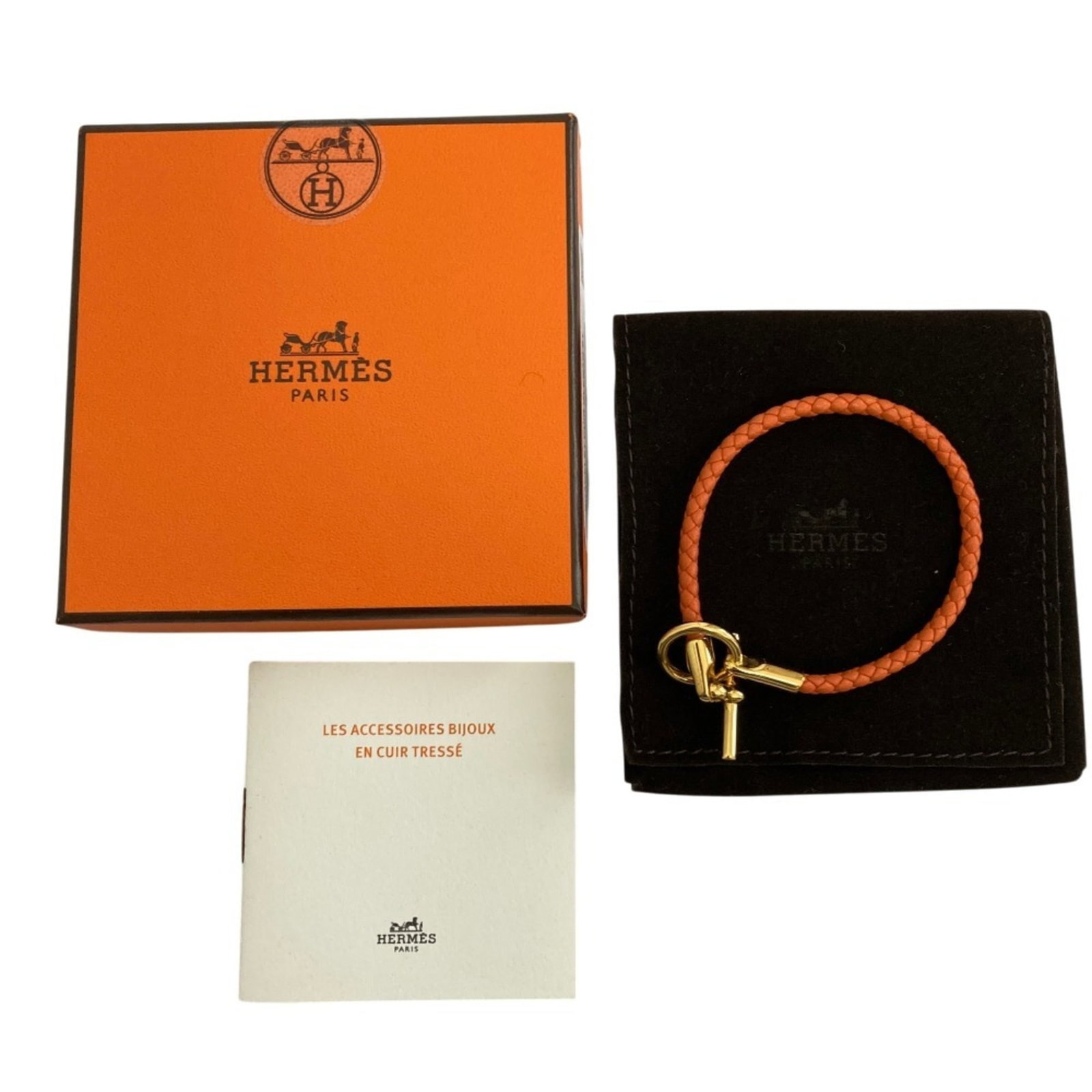 Hermes Leather Charm Bracelet - 2