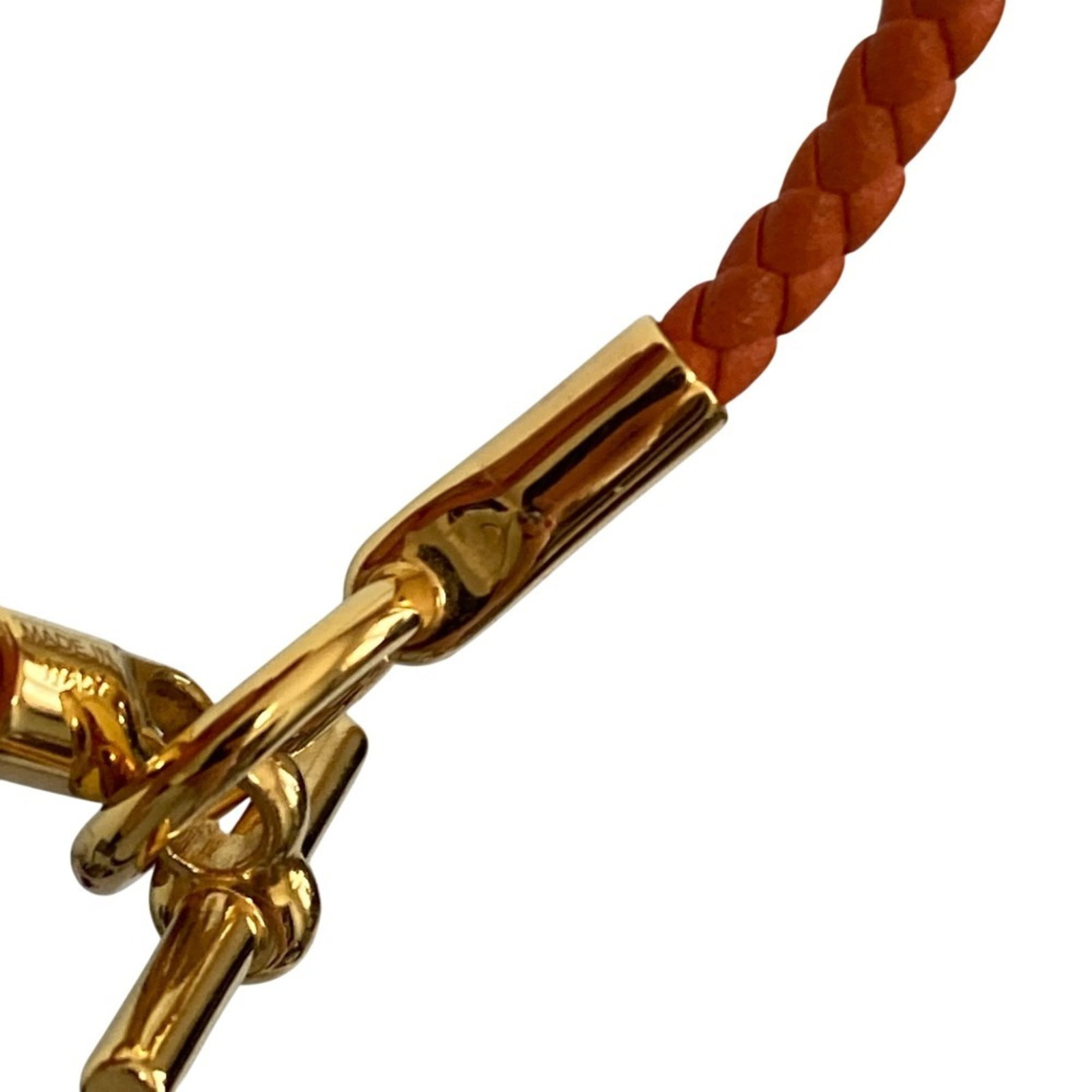 Hermes Leather Charm Bracelet - 9