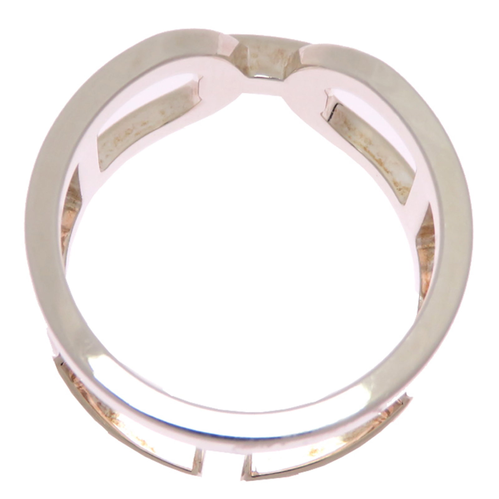 Silver Ring Band Hermes 925 - 3