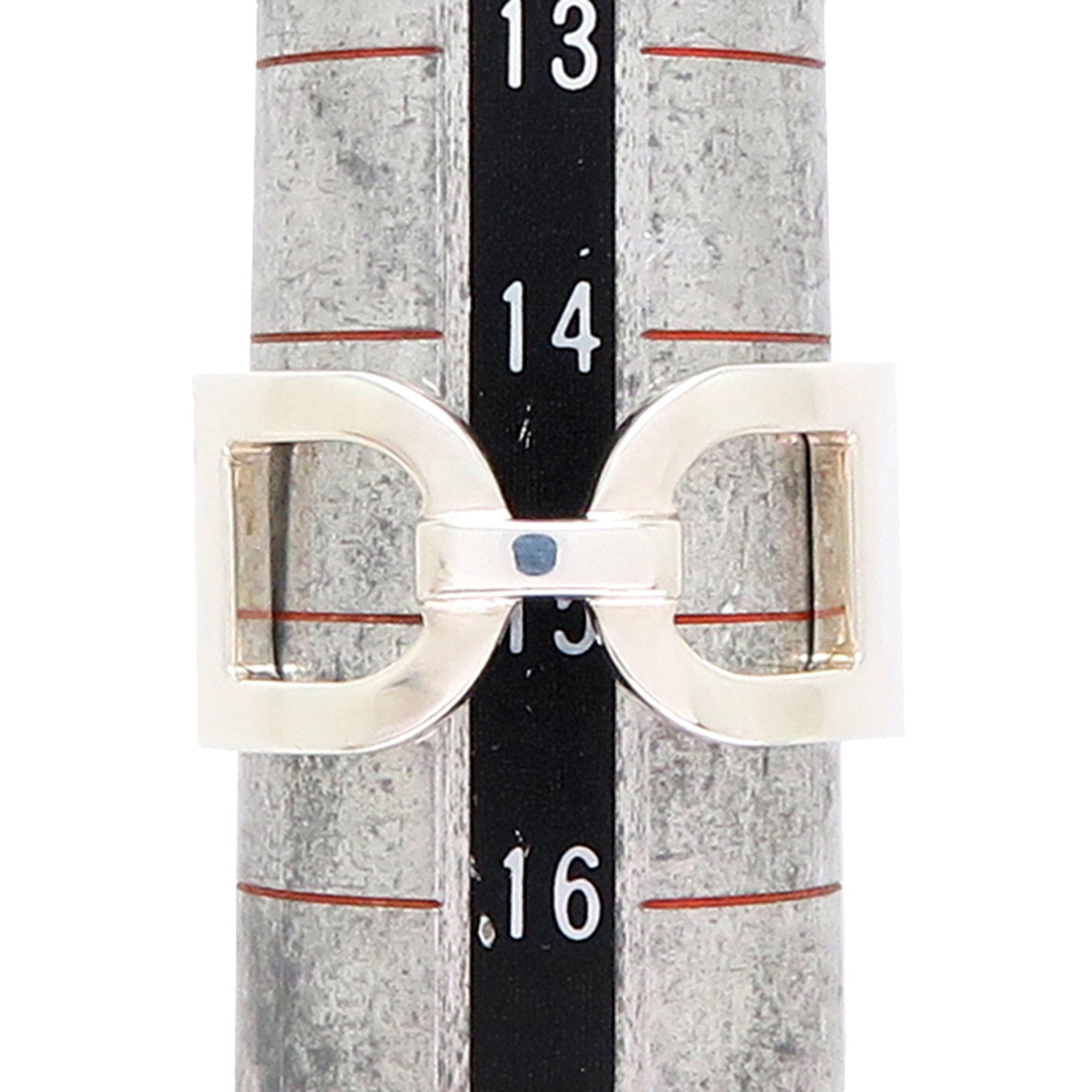 Silver Ring Band Hermes 925 - 8