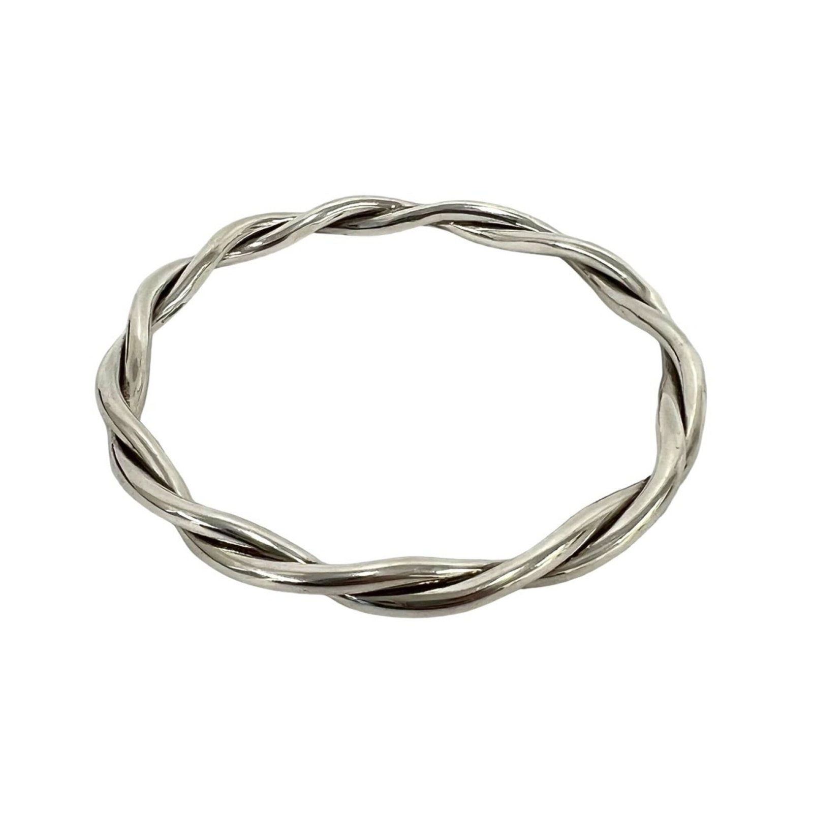 Silver Tiffany Bangle 925 - 3