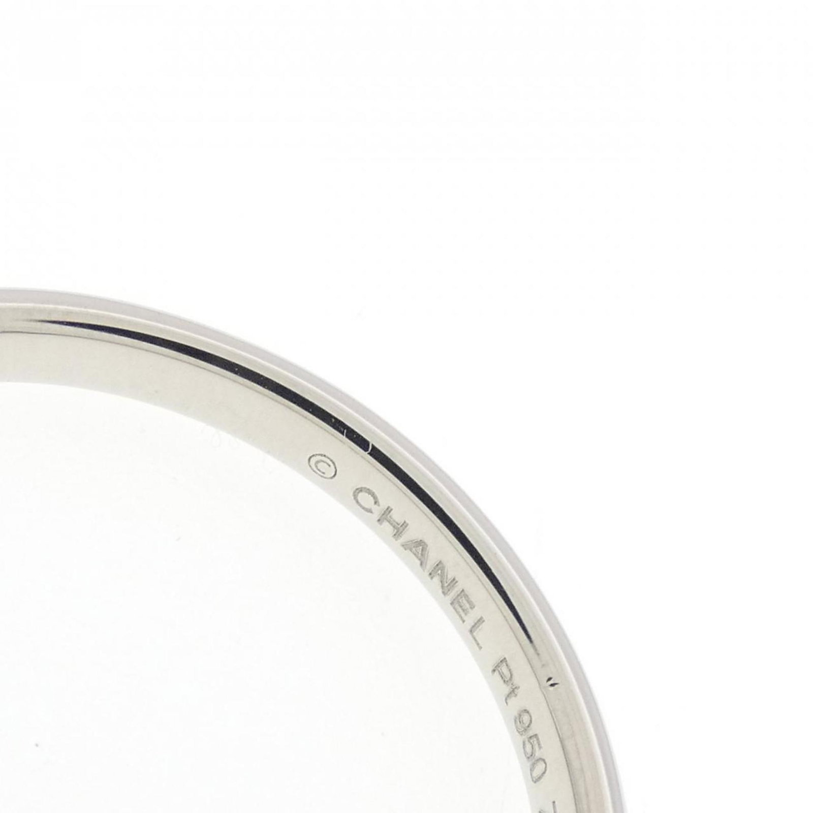 Platinum 950 Chanel Wedding Ring - 3