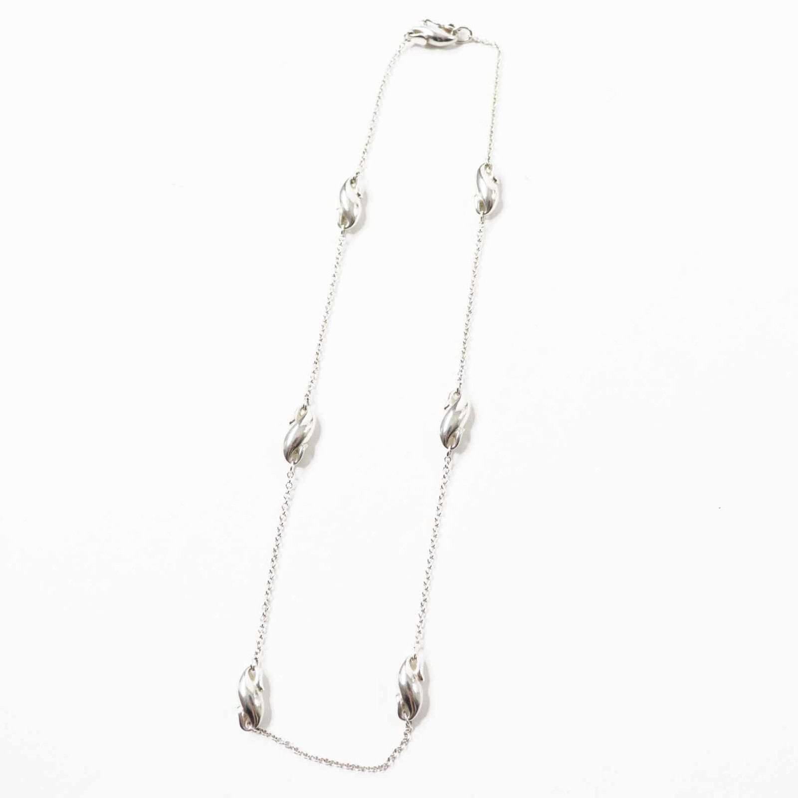Tiffany & Co. Tiffany Elsa Peretti Seahorse Necklace 925 Sterling Silver With Box And Dust Bag (1 of 8)