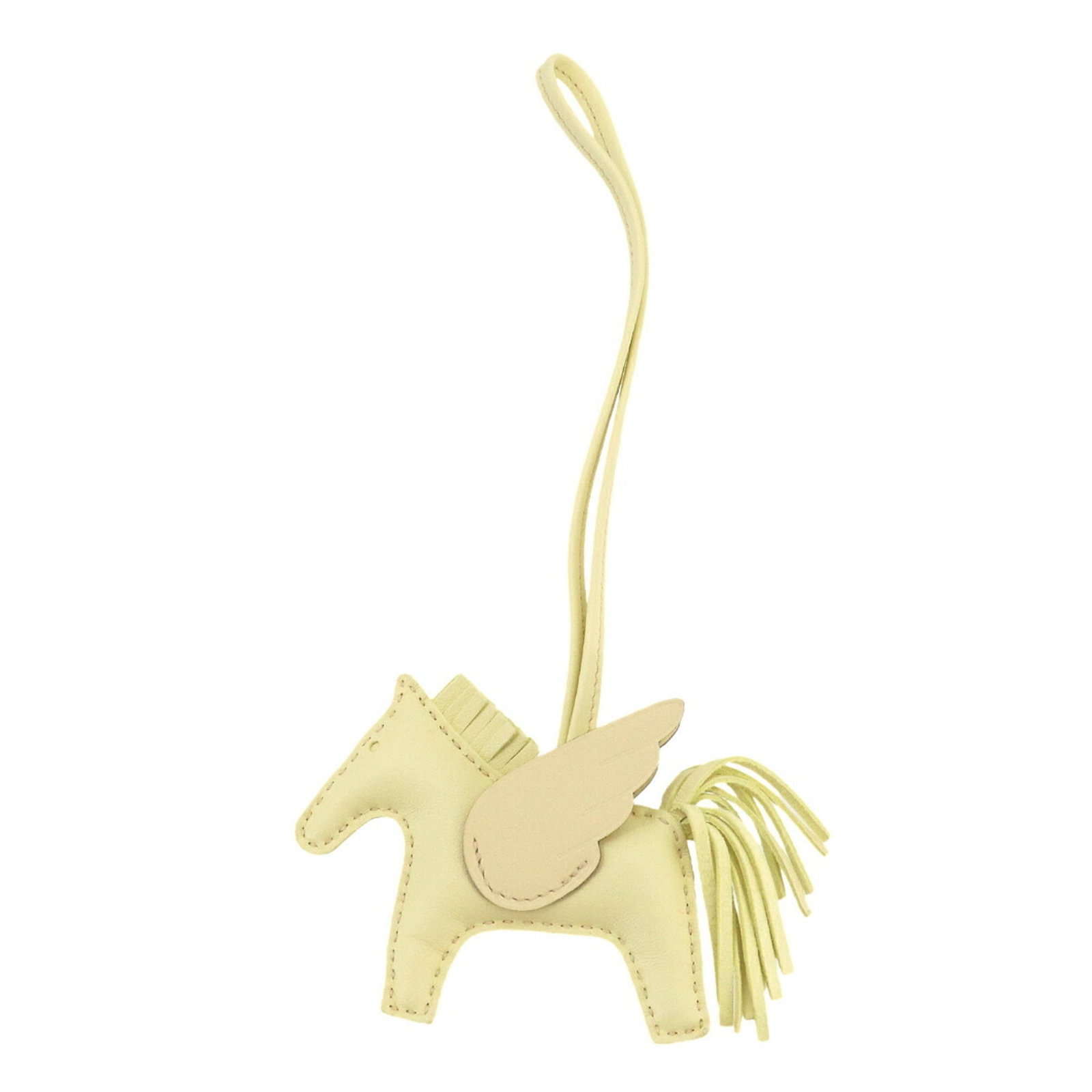 Swift Leather Handbag Charm Hermes Agneau Milo: Swift Leather Handbag Charm Hermes Agneau Milo Agneau Milo and Swift leather come together in this unique handbag charm from Hermes, crafted with attention to detail. Measuring 75mm x 120mm, its