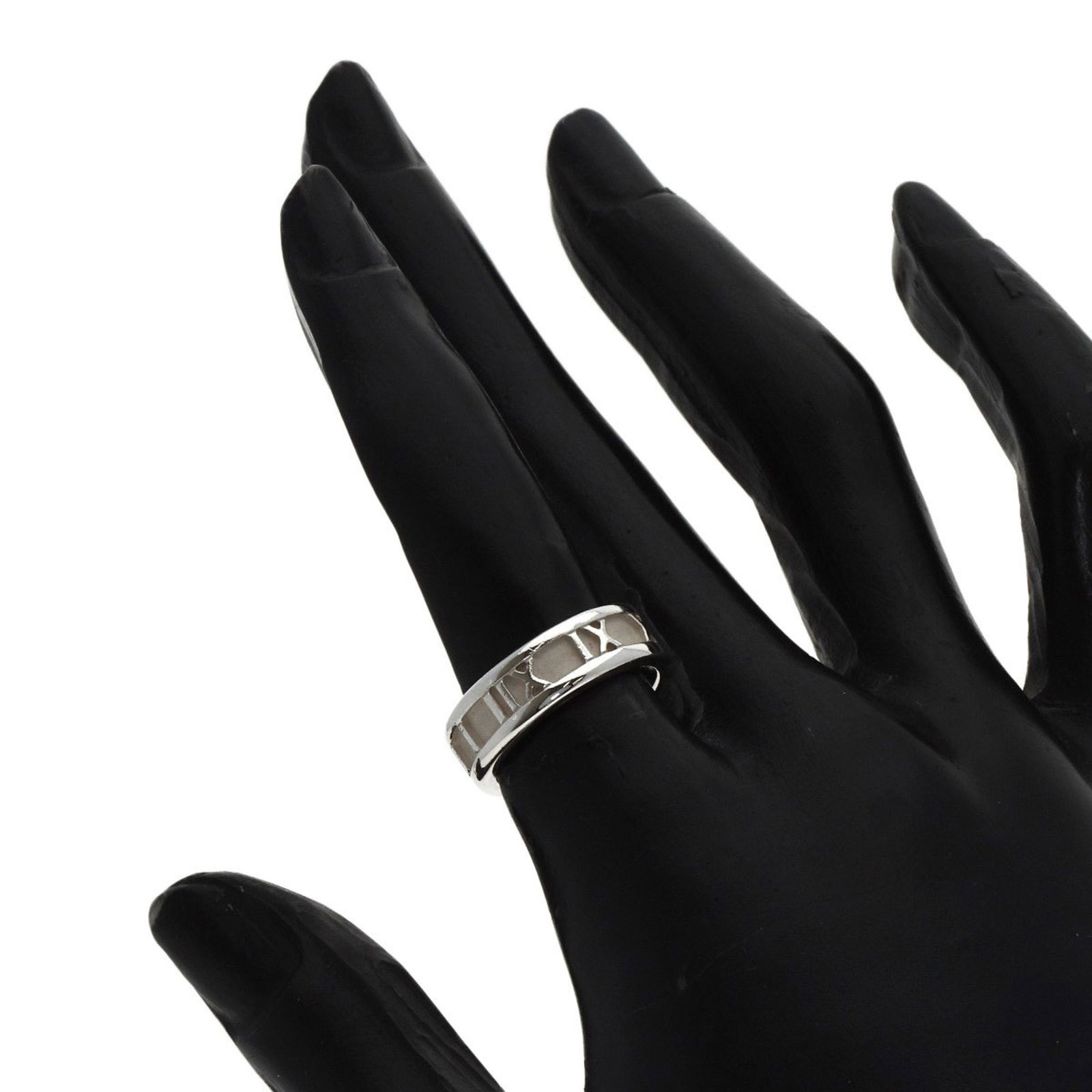 Silver Tiffany Band Ring - 5