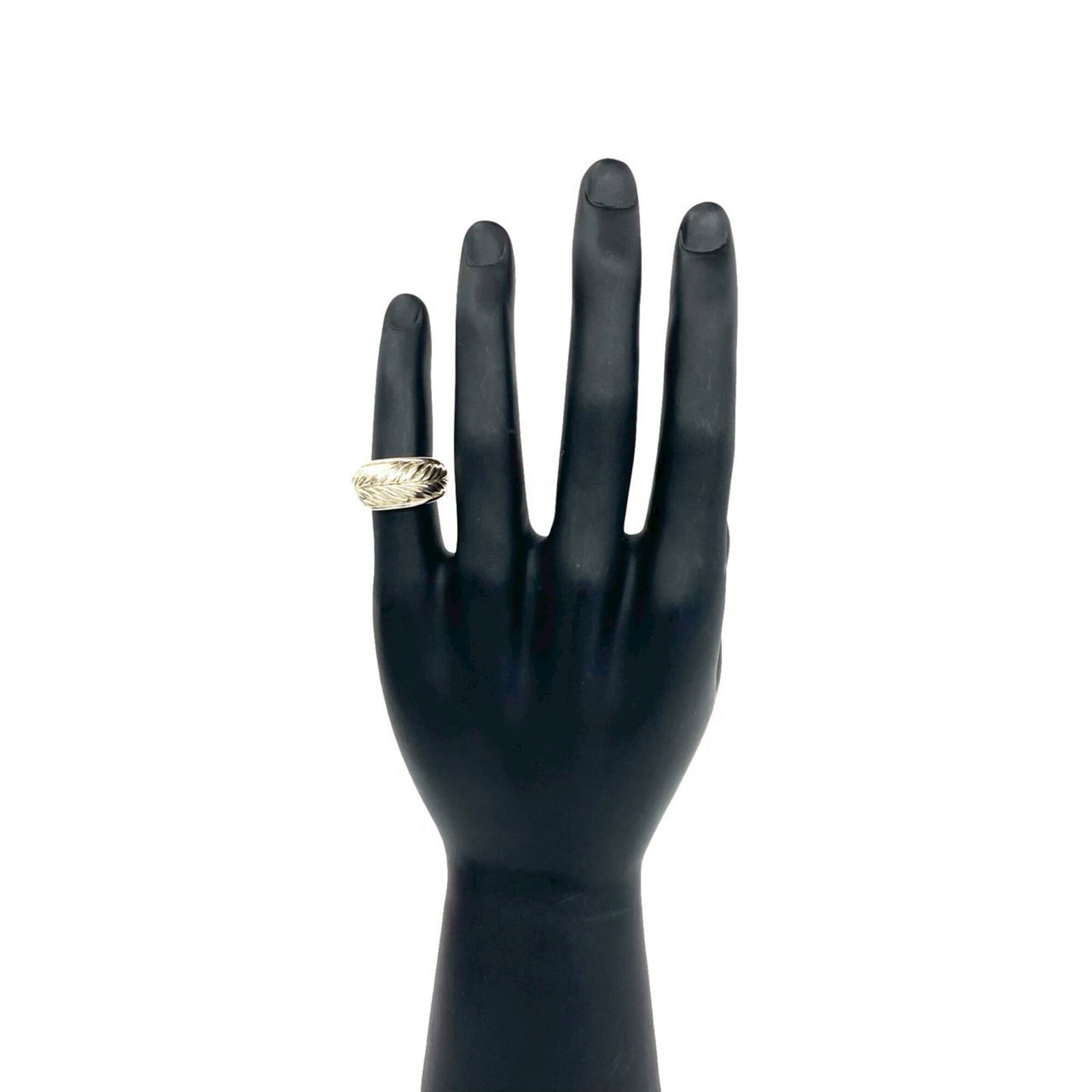 Silver Ring Band Hermes 925 - 2