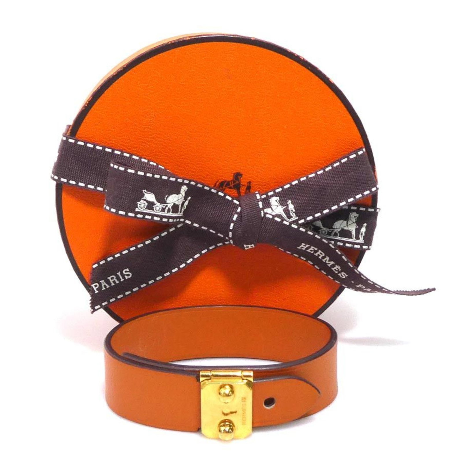 Hermes Leather Charm Bracelet - 11