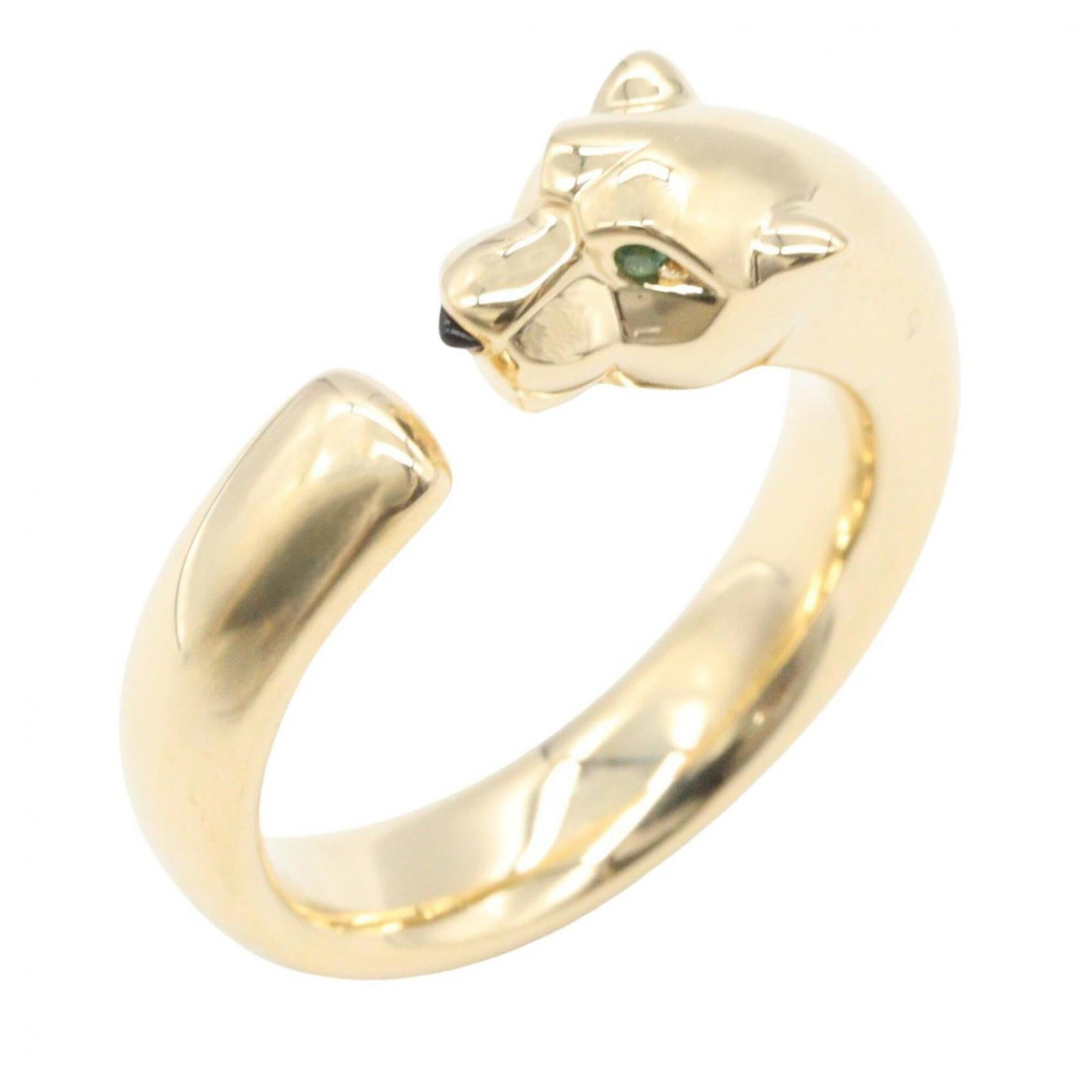 Yellow Gold Cartier Band Ring 18K: Yellow Gold Cartier Band Ring 18K Yellow Gold Cartier Band Ring 18K - A sleek and sophisticated 18k yellow gold band ring from renowned luxury brand Cartier, featuring a classic design with a US size