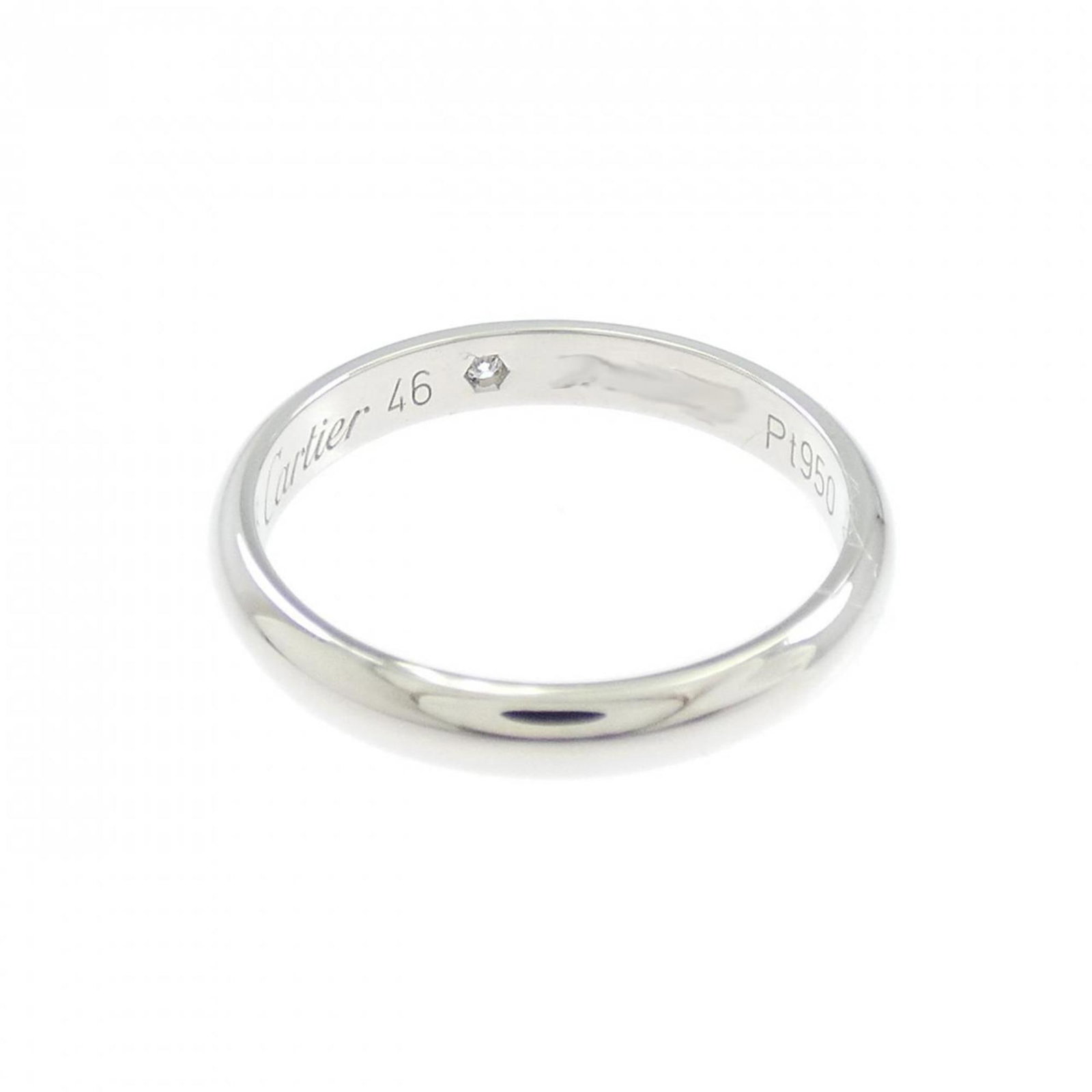 Platinum Wedding Ring Cartier - 3