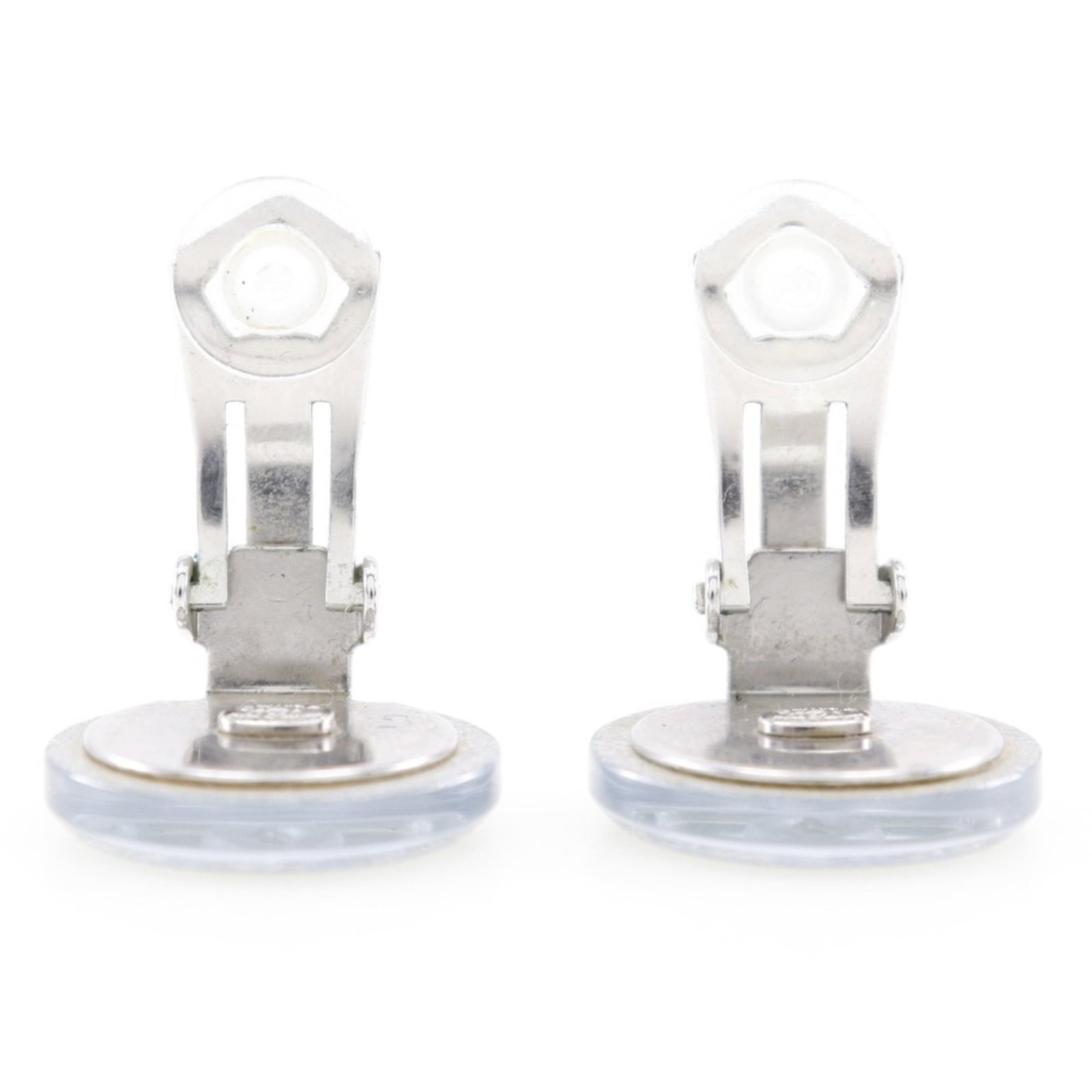 Clip earrings plastic from Chanel - 4