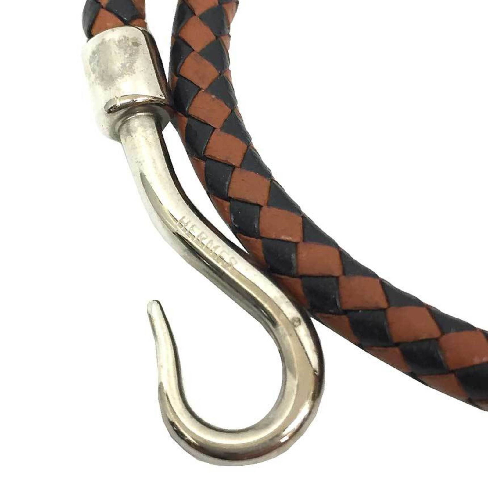 Hermes Charm Leather Brass - 3