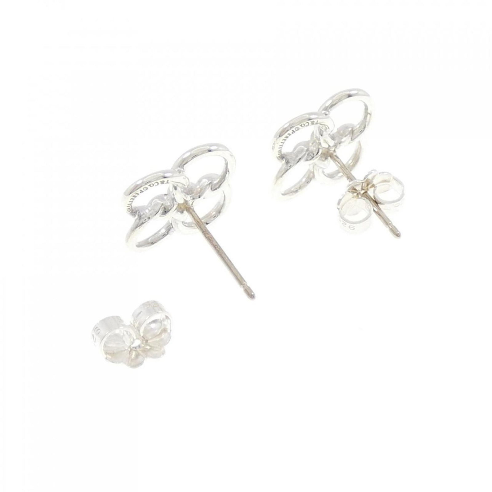Tiffany Stud Earrings Silver 925 - 3