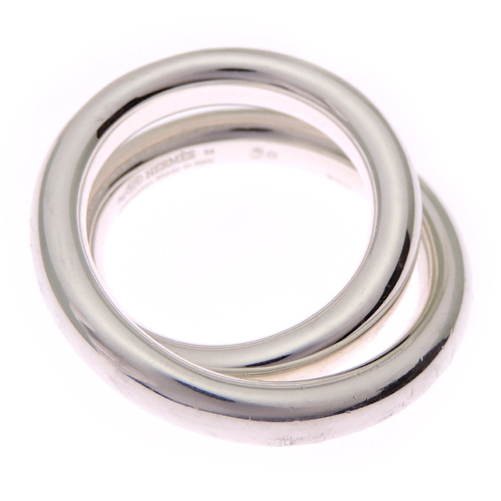 Silver Ring Band Hermes 925 - 2