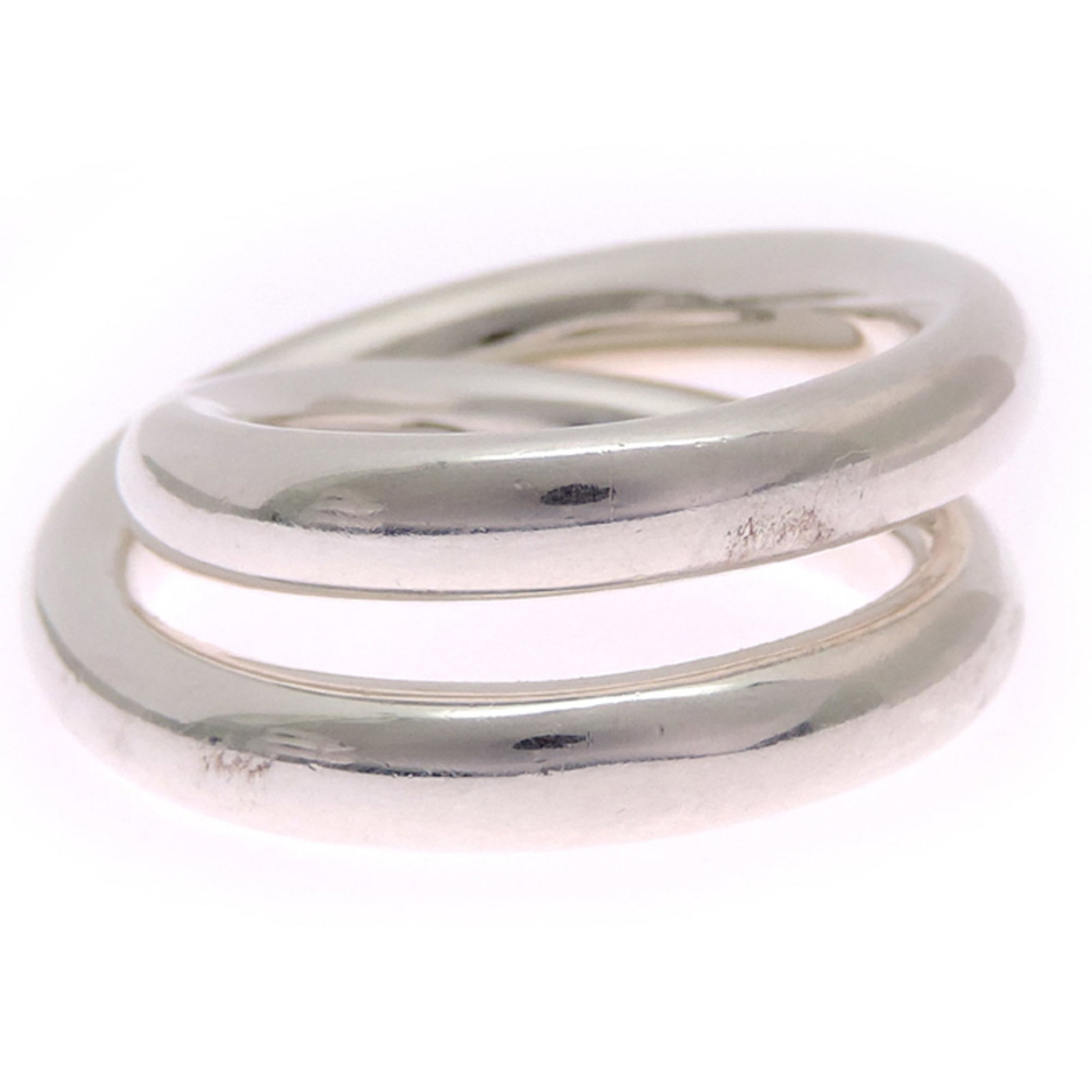 Silver Ring Band Hermes 925 - 4