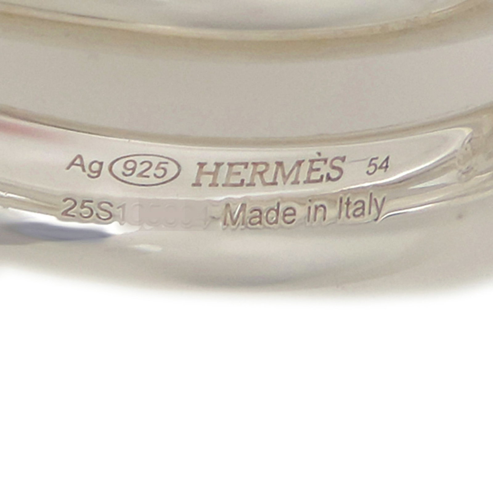Silver Ring Band Hermes 925 - 5