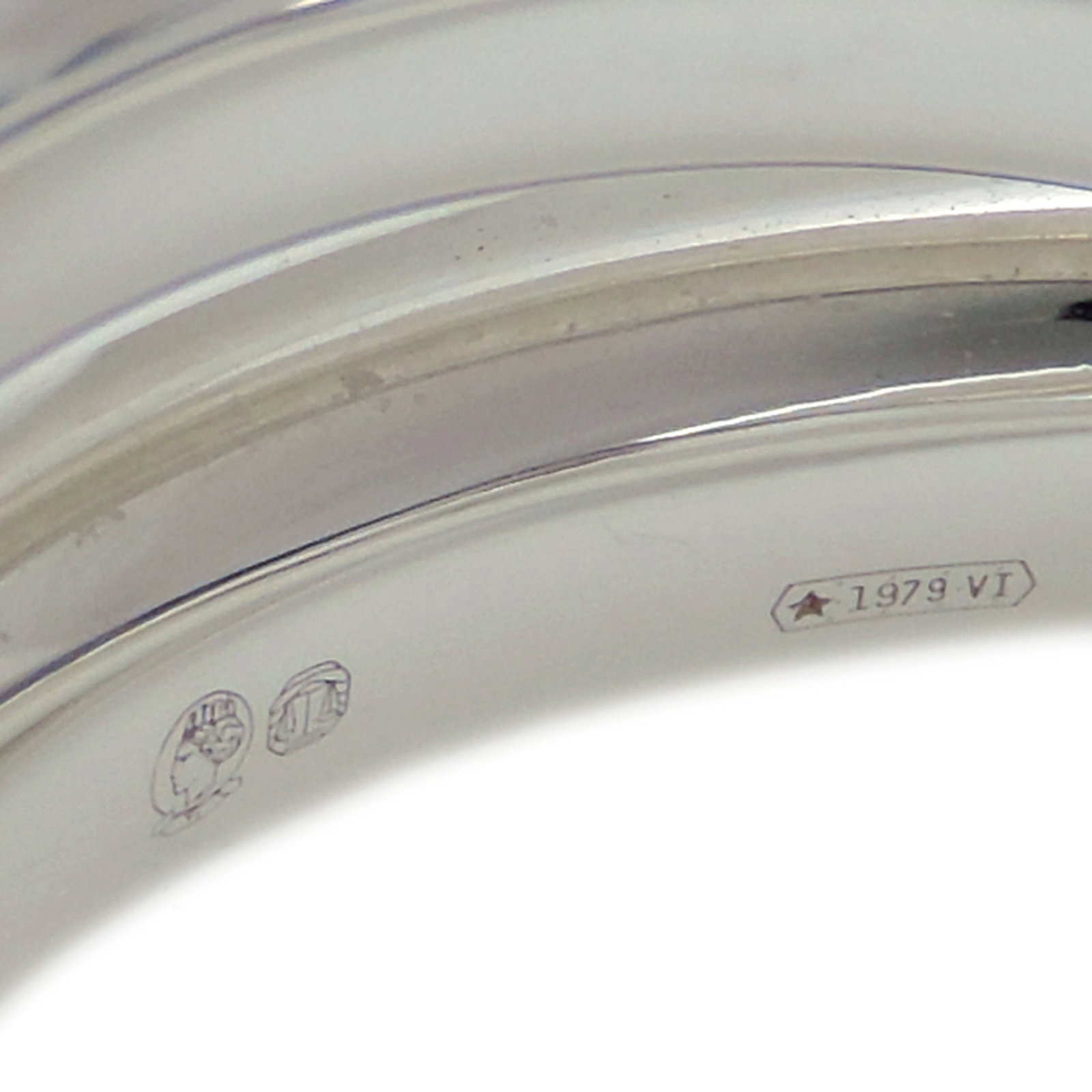 Silver Ring Band Hermes 925 - 6