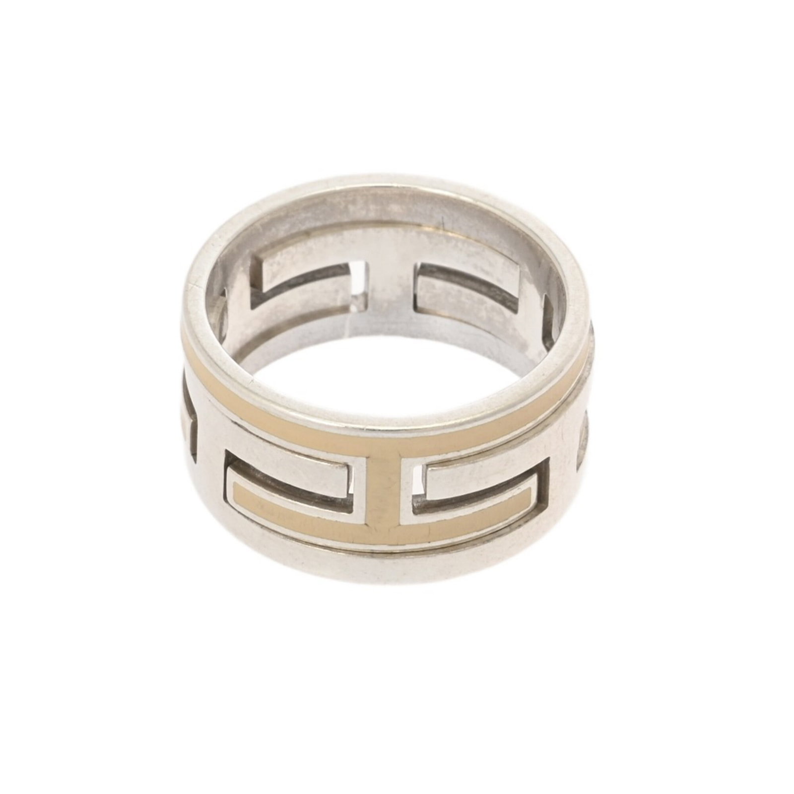 Silver Ring Band Hermes 925 - 5