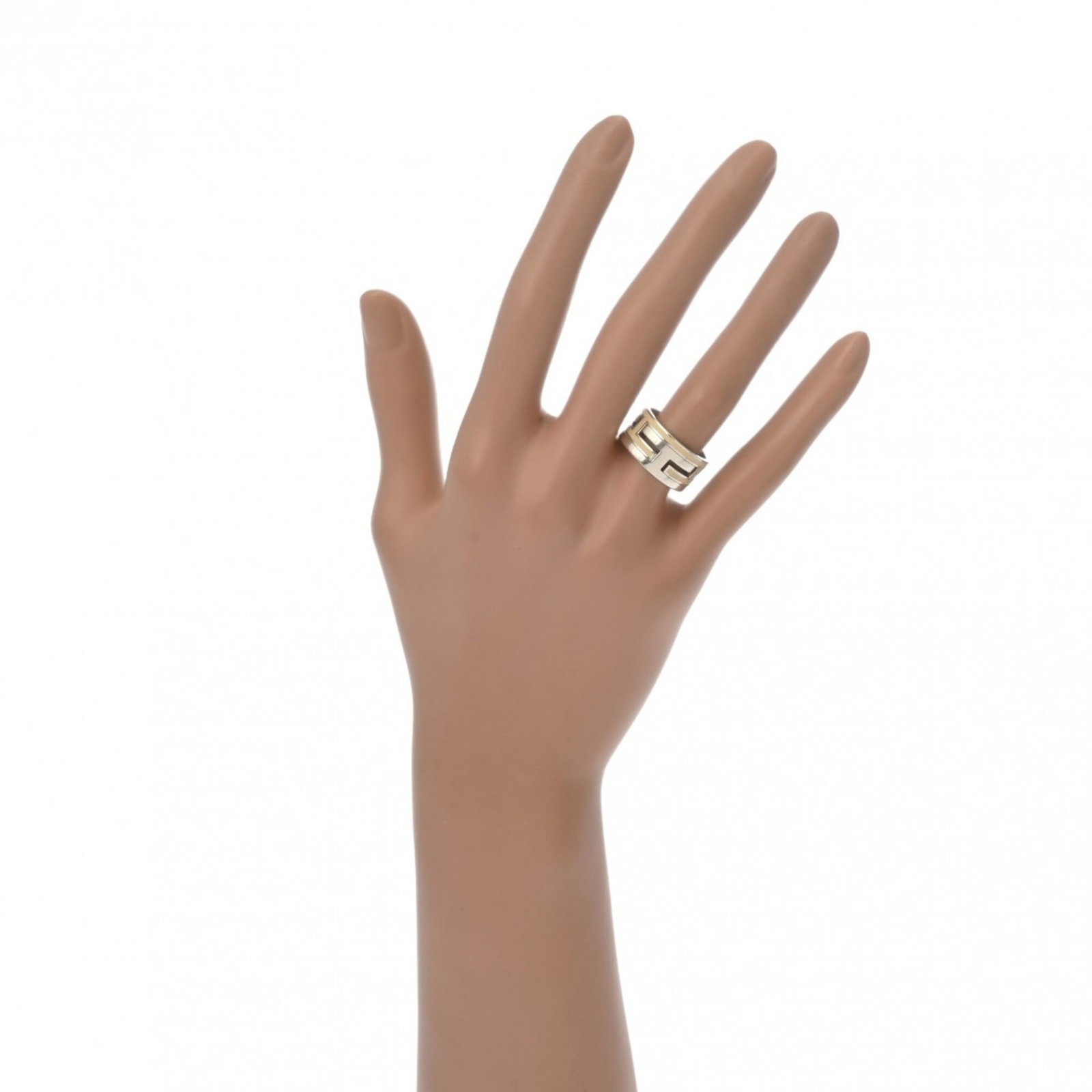 Silver Ring Band Hermes 925 - 6