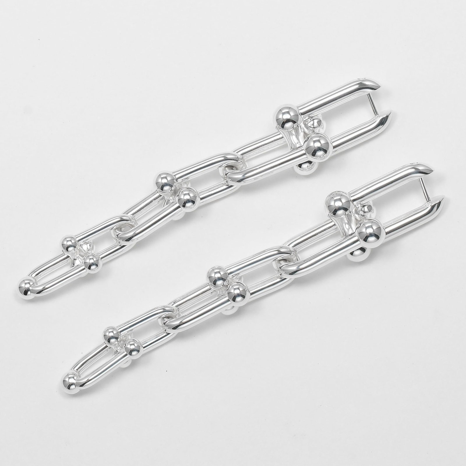 Tiffany Stud Earrings Silver 925 - 7