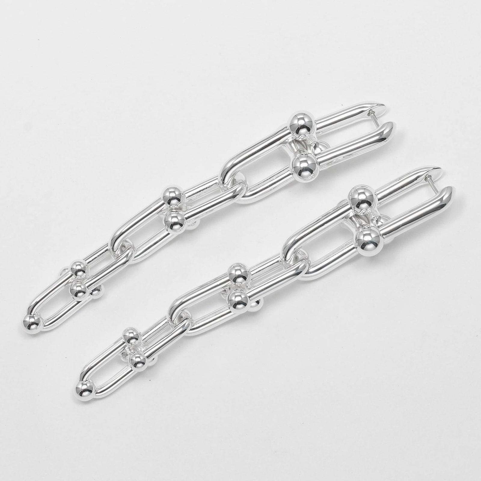 Tiffany Stud Earrings Silver 925 - 8