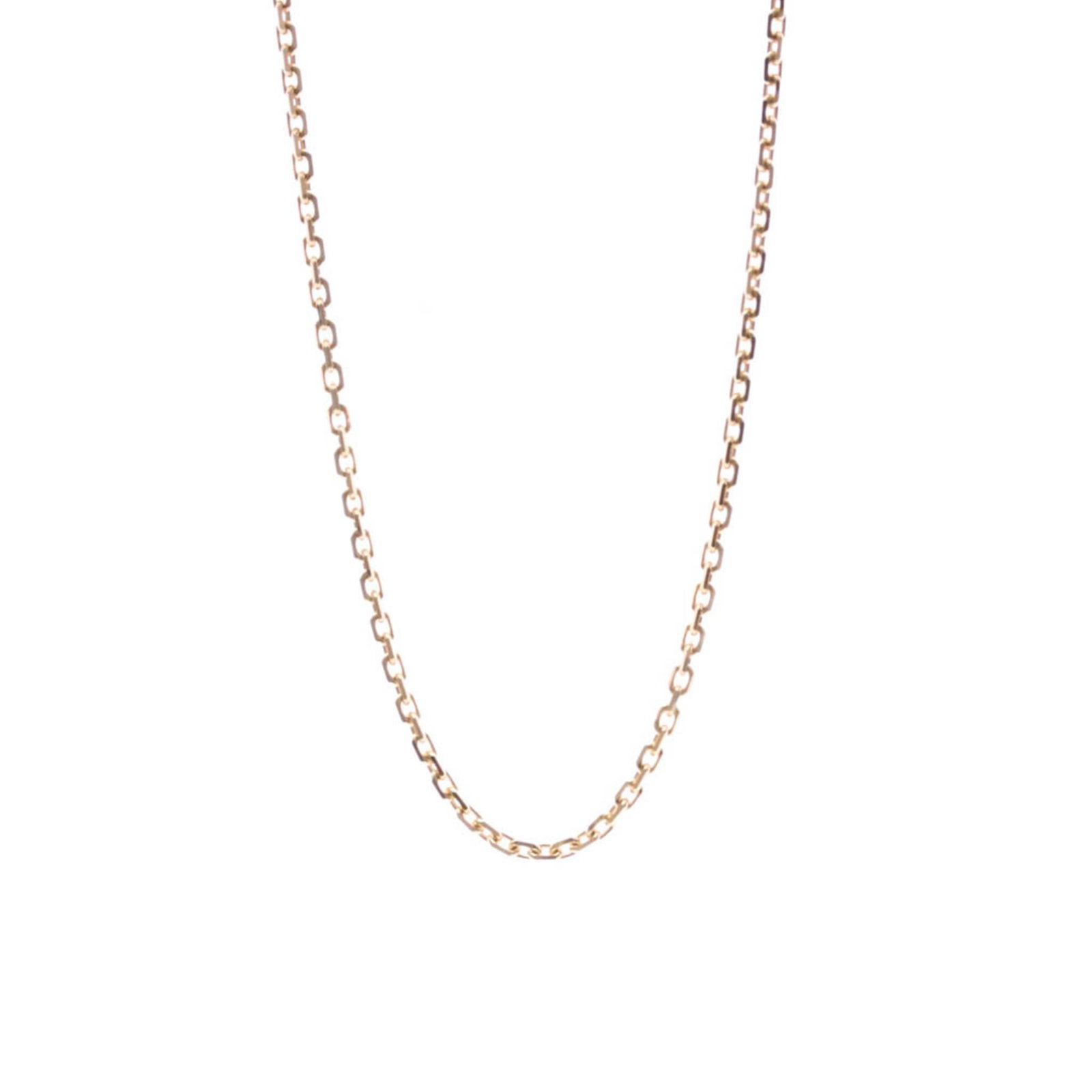 Van Cleef & Arpels Forsa Chain Necklace Pink Gold (18K) No Stone Menwomen Fashion Neck Chain (Pink: Van Cleef & Arpels Forsa Chain Necklace Pink Gold (18K) No Stone Menwomen Fashion Neck Chain (Pink Pink gold (18K) necklace chain from Van Cleef & Arpels, featuring a fashion design for men and women.