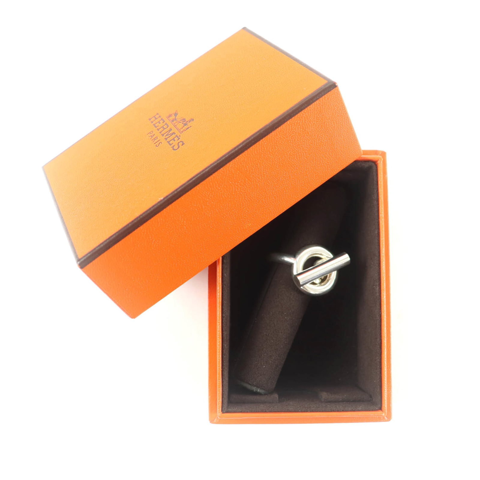 Silver Ring Band Hermes 925 - 2
