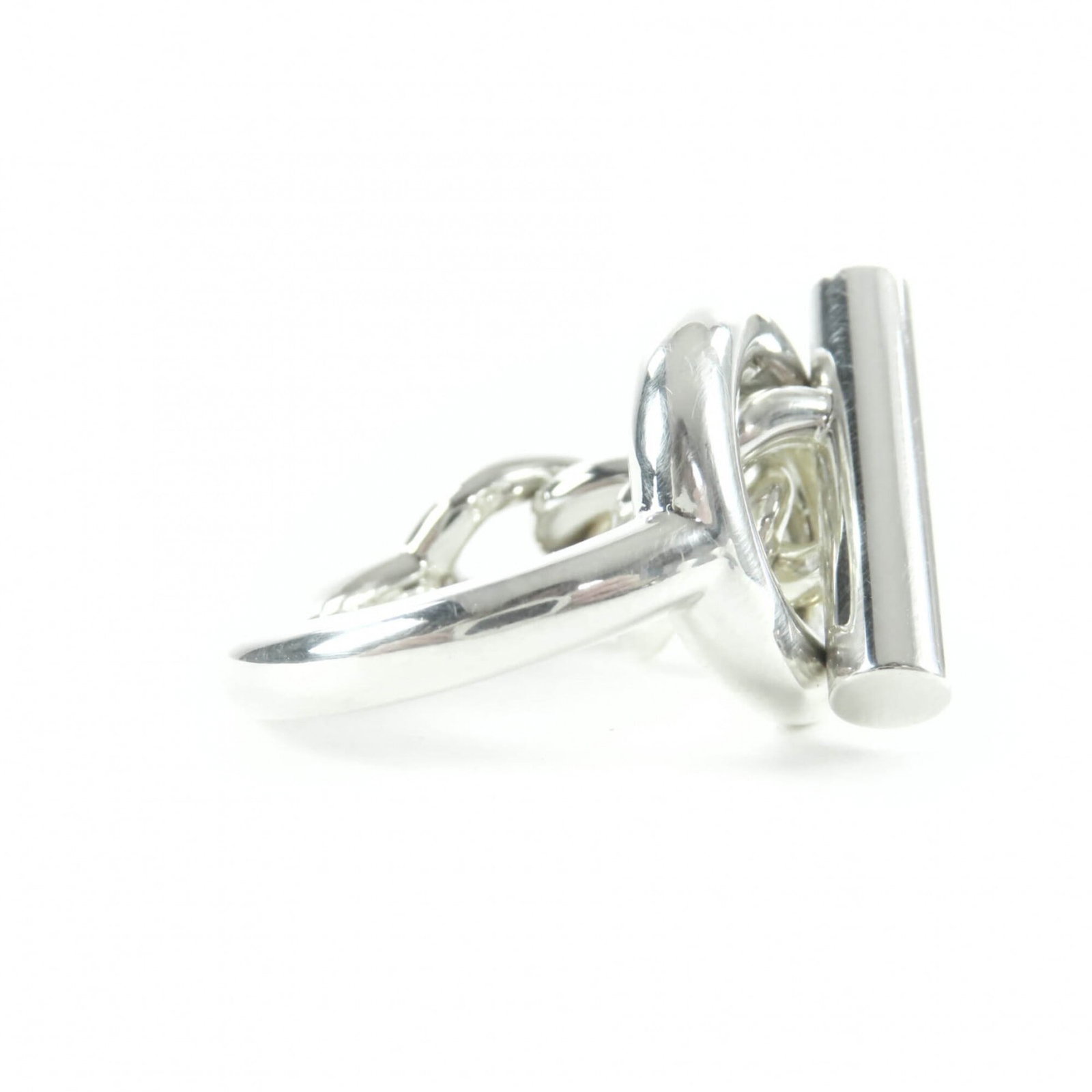 Silver Ring Band Hermes 925 - 5