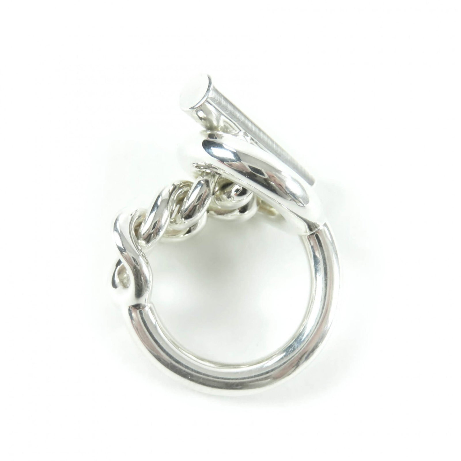 Silver Ring Band Hermes 925 - 6