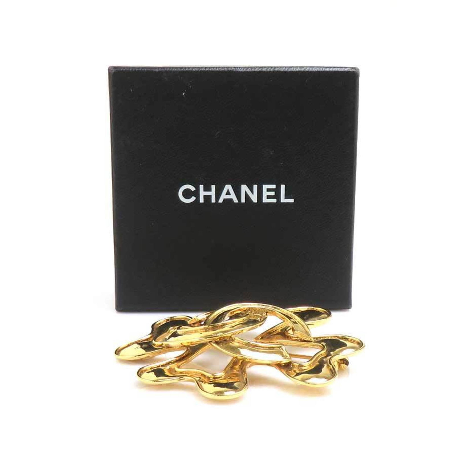 Metal Chanel Brooch - 14