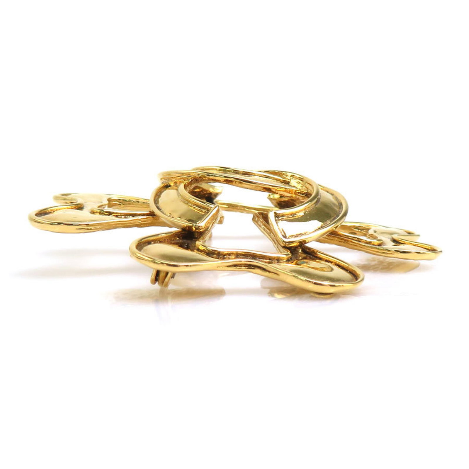 Metal Chanel Brooch - 3
