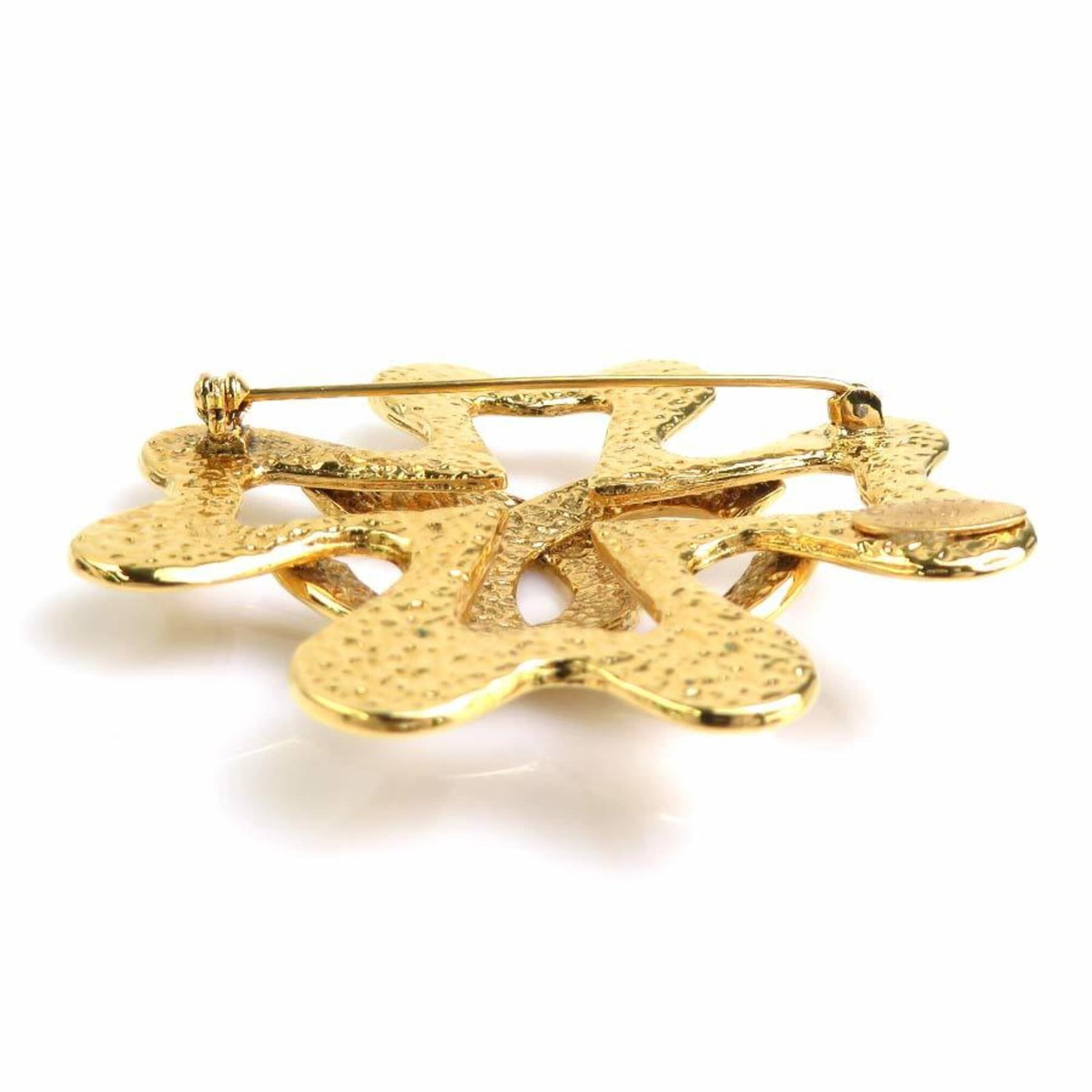 Metal Chanel Brooch - 5