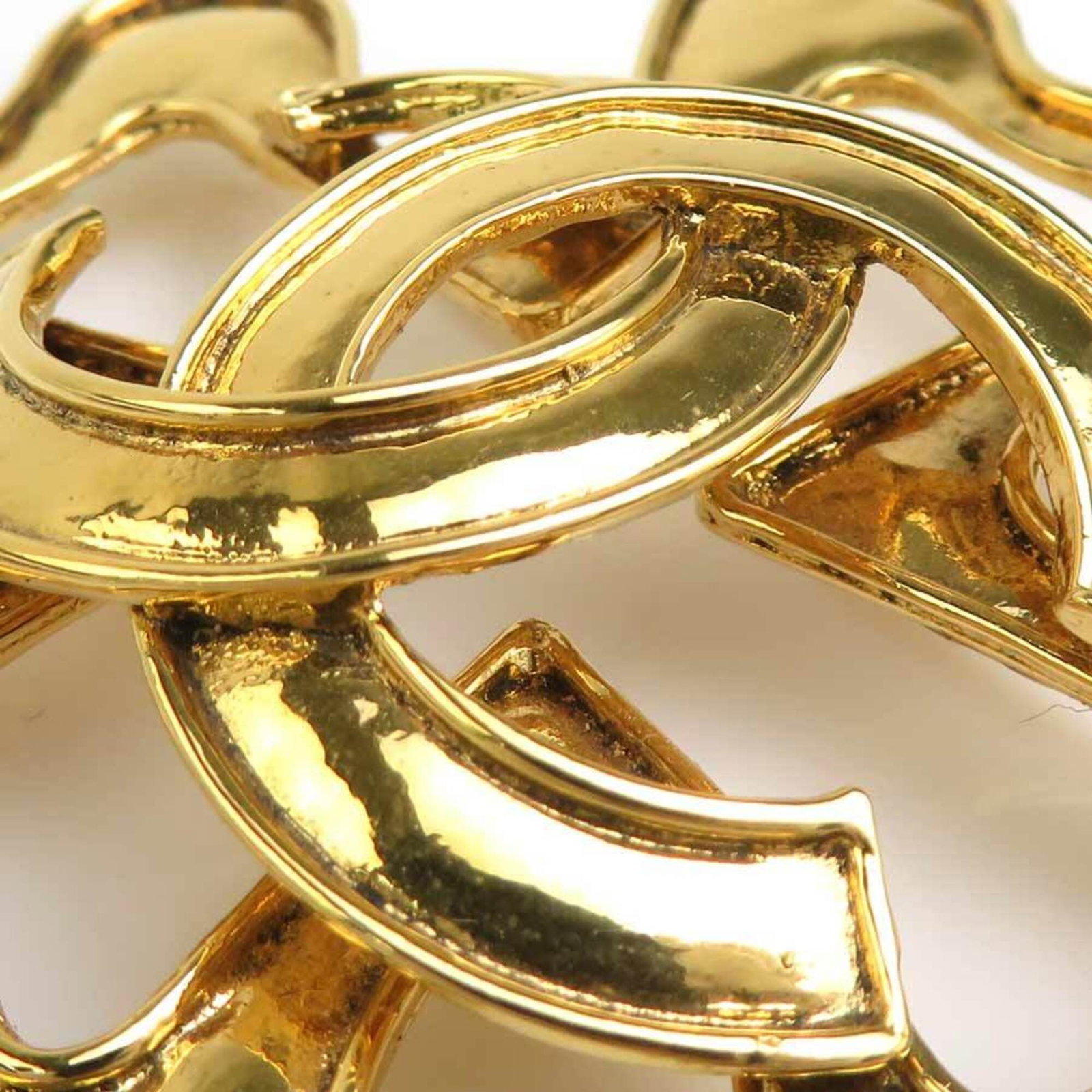 Metal Chanel Brooch - 7