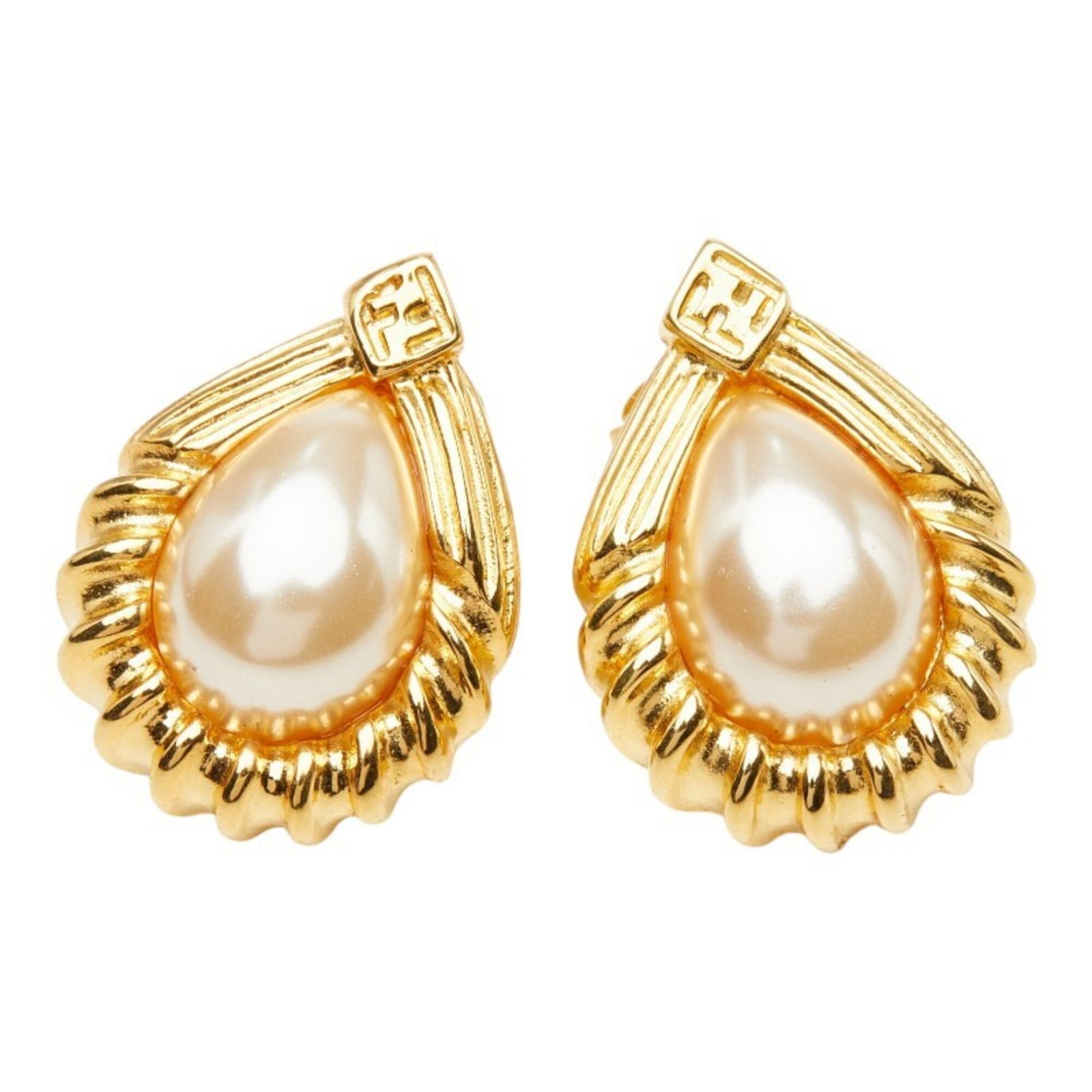 STUD EARRINGS BY FENDI - 2