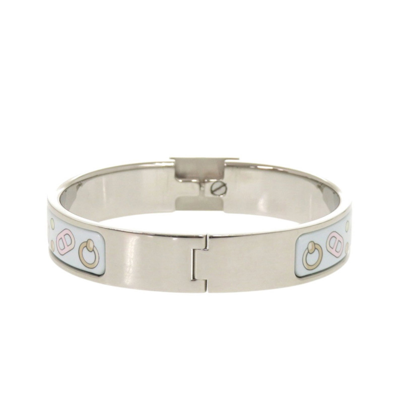 Metal Hermes Bangle - 4