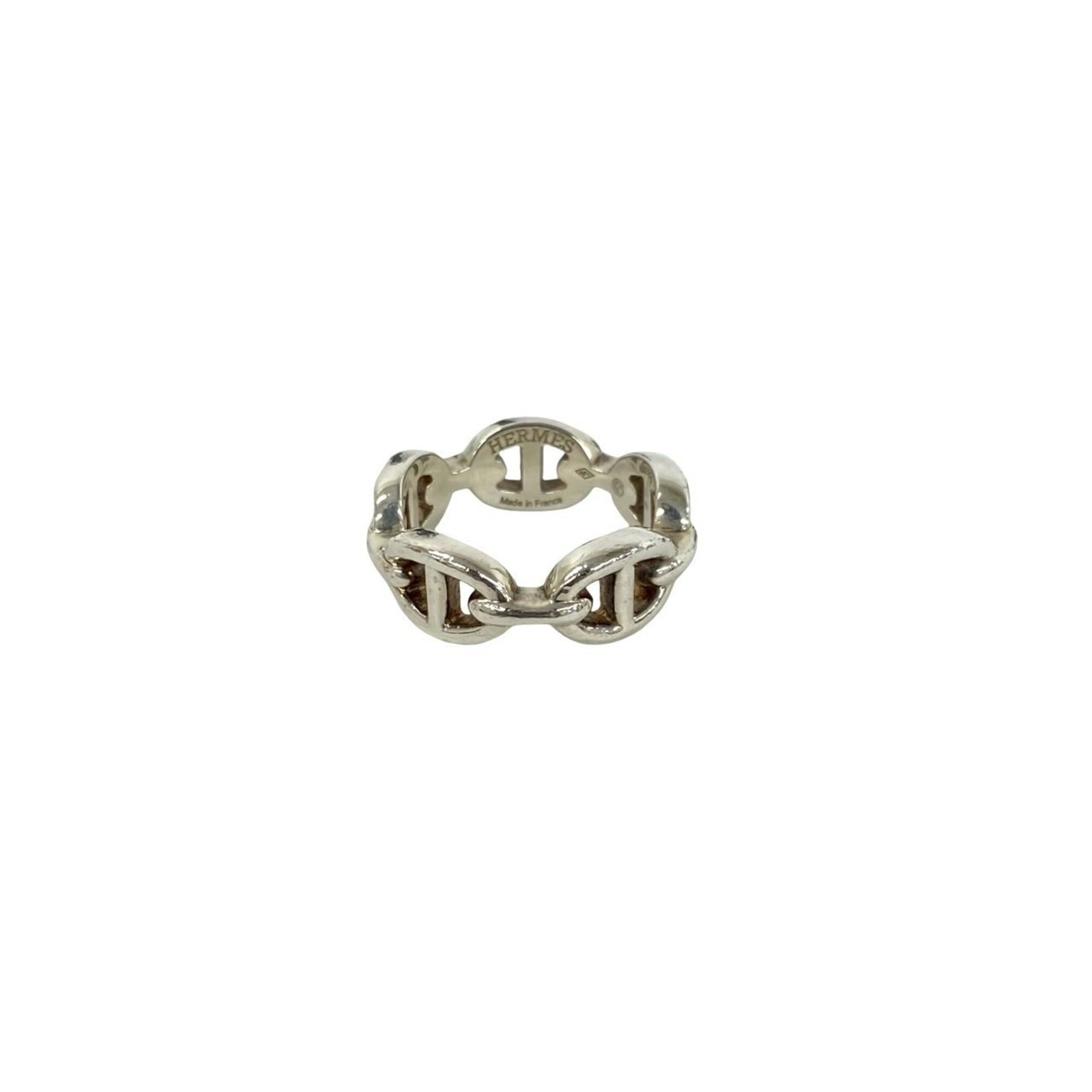 Silver Ring Band Hermes 925: Silver Ring Band Hermes 925 Silver Ring Band Hermes 925. This sterling silver ring band, made from high-quality 925 material, features a sleek and modern design. With a US size 5.5 and JP size 10,