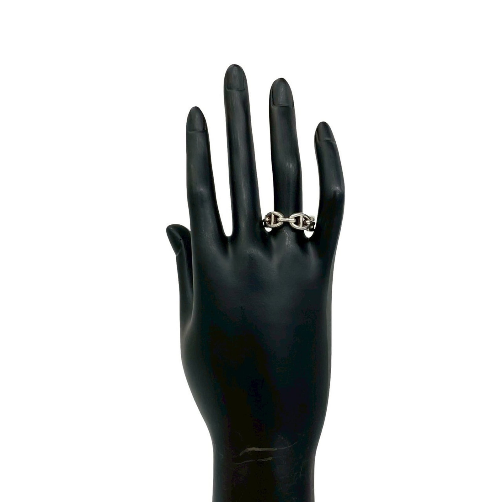 Silver Ring Band Hermes 925 - 2