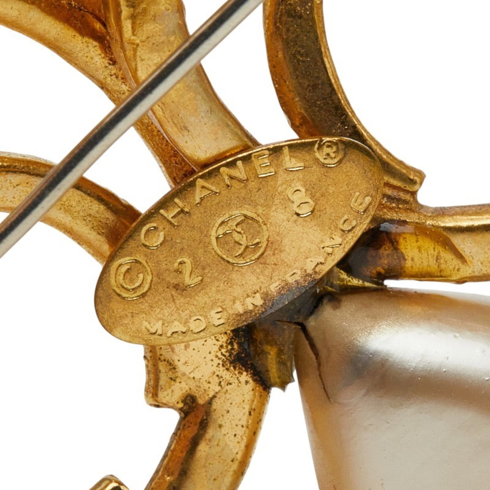 Chanel Brooch Gold Plating - 7