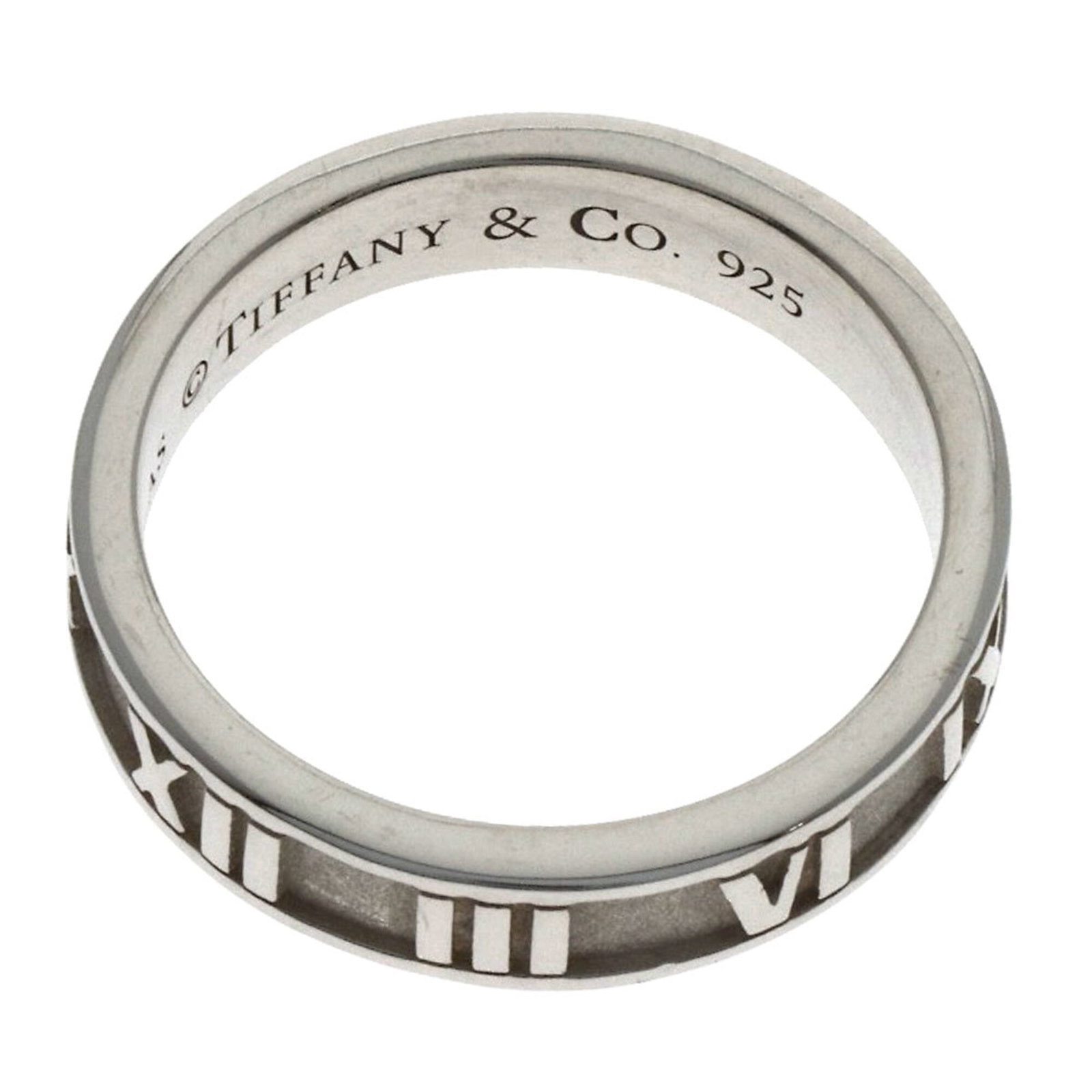Silver Tiffany Band Ring - 4