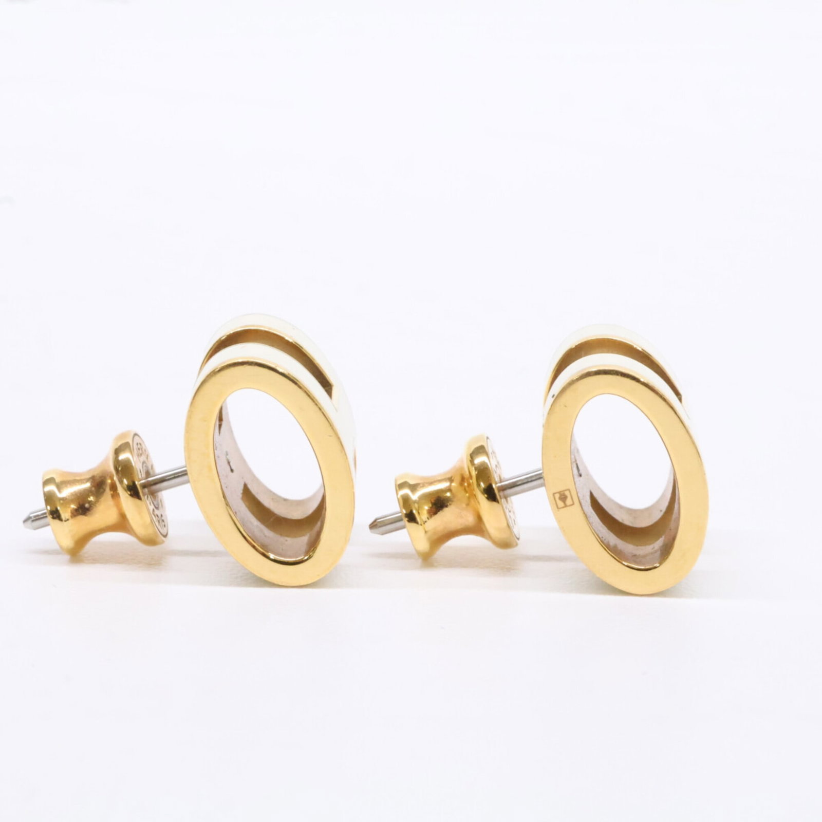 Metal earrings by Hermes Stud - 4