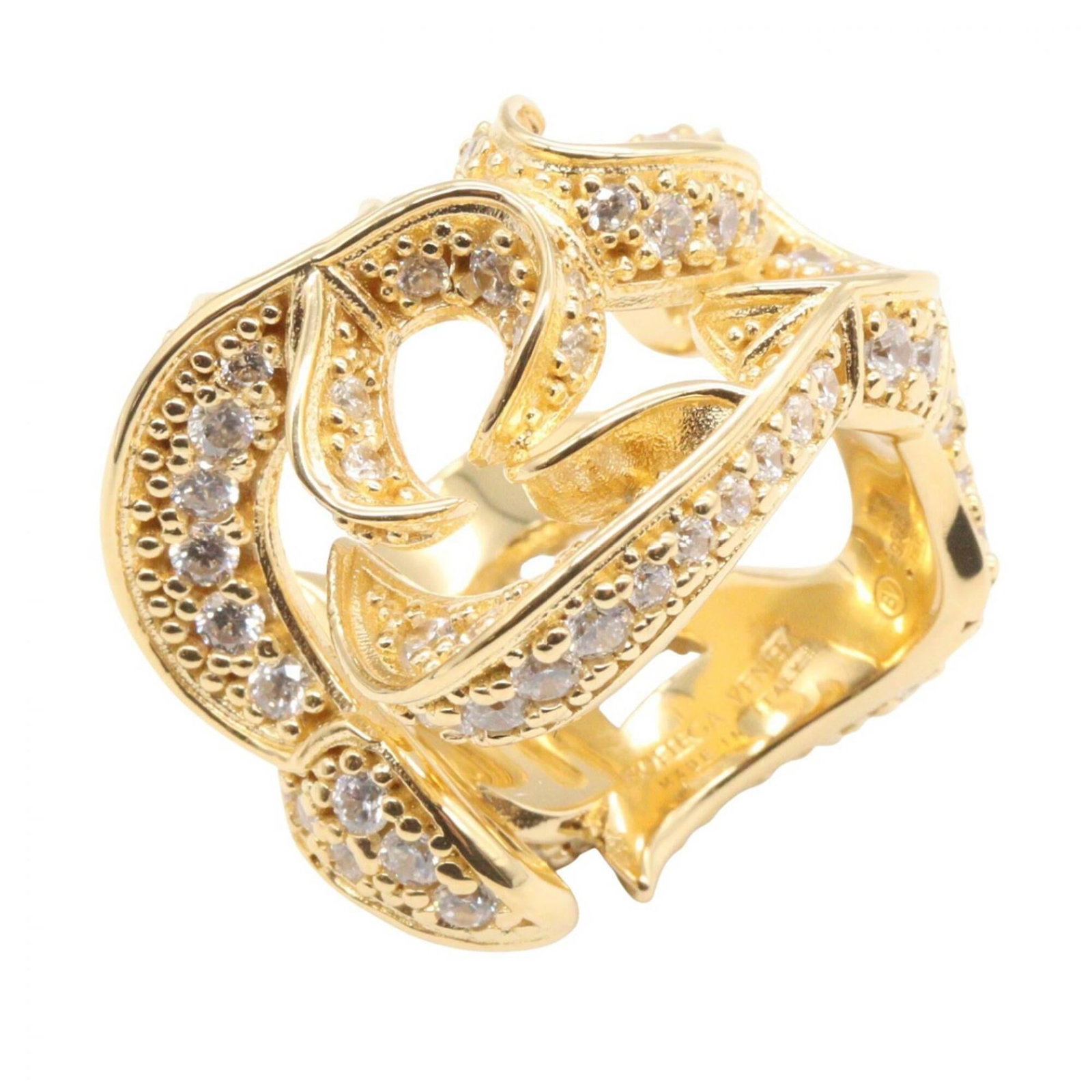 Bottega Veneta Band Ring Silver 925: Bottega Veneta Band Ring Silver 925 Silver 925 band ring from Bottega Veneta, available in US size 4.5 and JP size 9, featuring the iconic brand's signature style with a sleek silver design. This