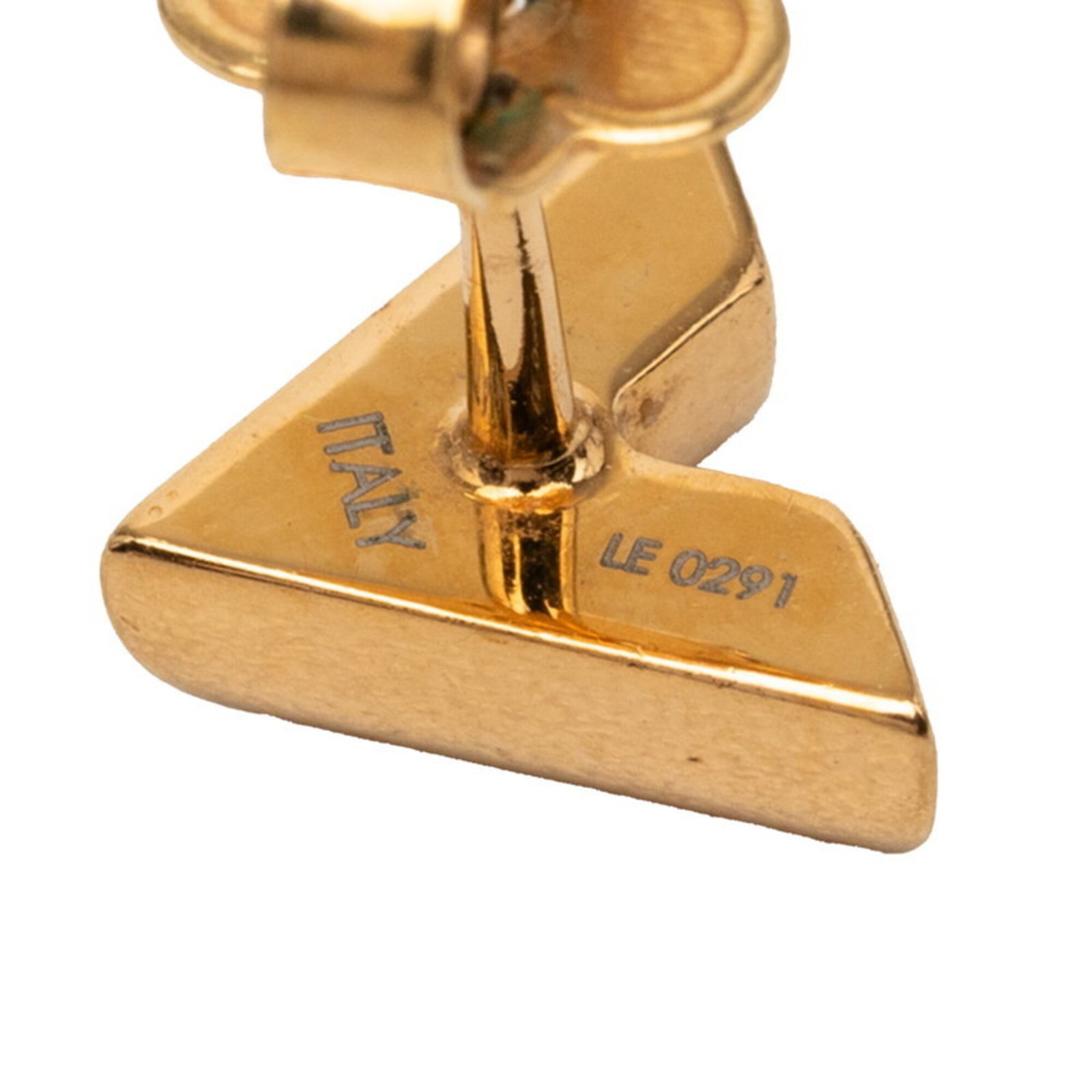 Louis Vuitton Stud Earrings Gold Plating - 4