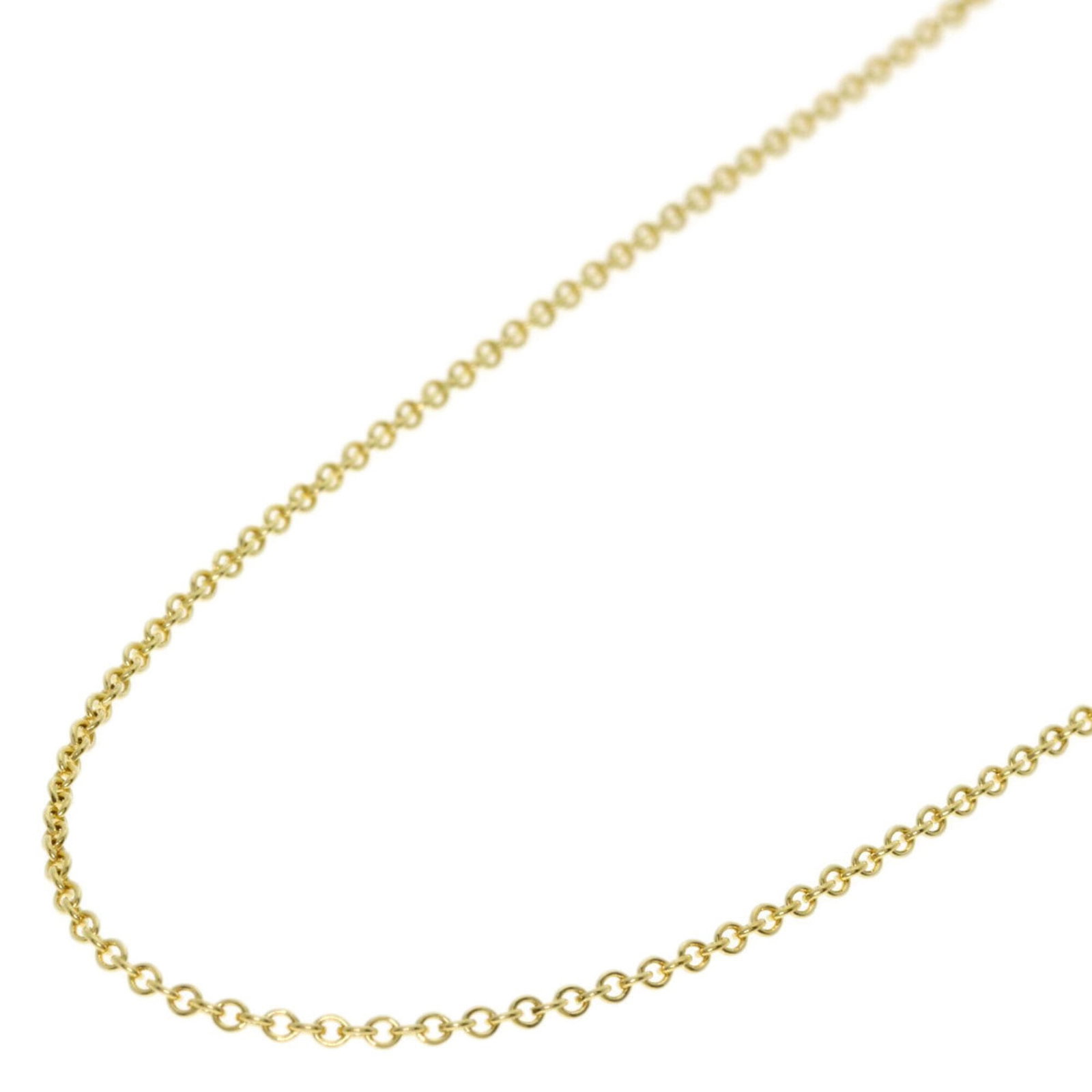 Yellow Gold Women's 18K 46.5Cm Chain Necklace: Yellow Gold Women's 18K 46.5Cm Chain Necklace Yellow gold (18K) necklace with a chain circumference of 46.5 cm, designed for women's wear. This 18K yellow gold necklace features a classic chain style 