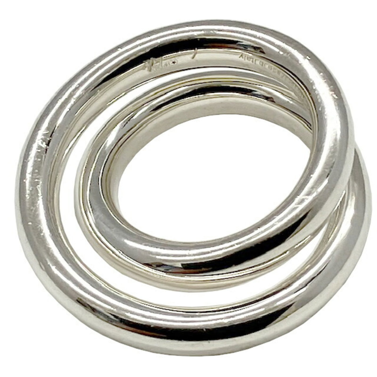 Silver Ring Band Hermes 925 - 5