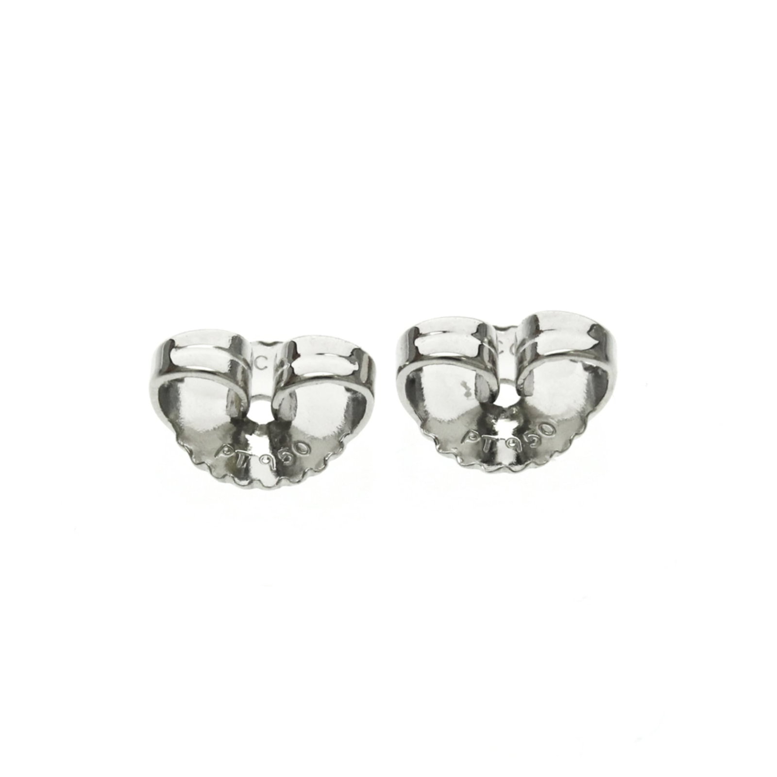 Platinum Stud Earrings by Tiffany - 4